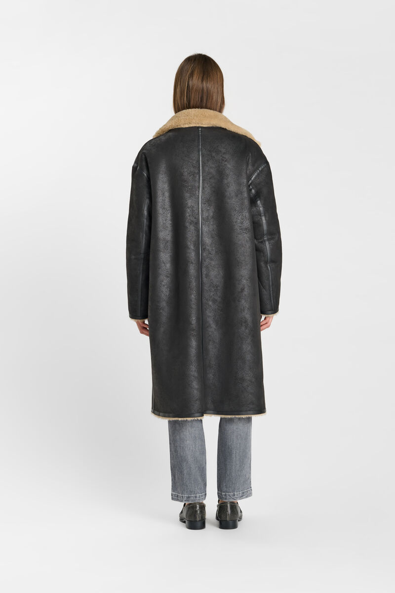 Coat LE TEMPS DES CERISES Black