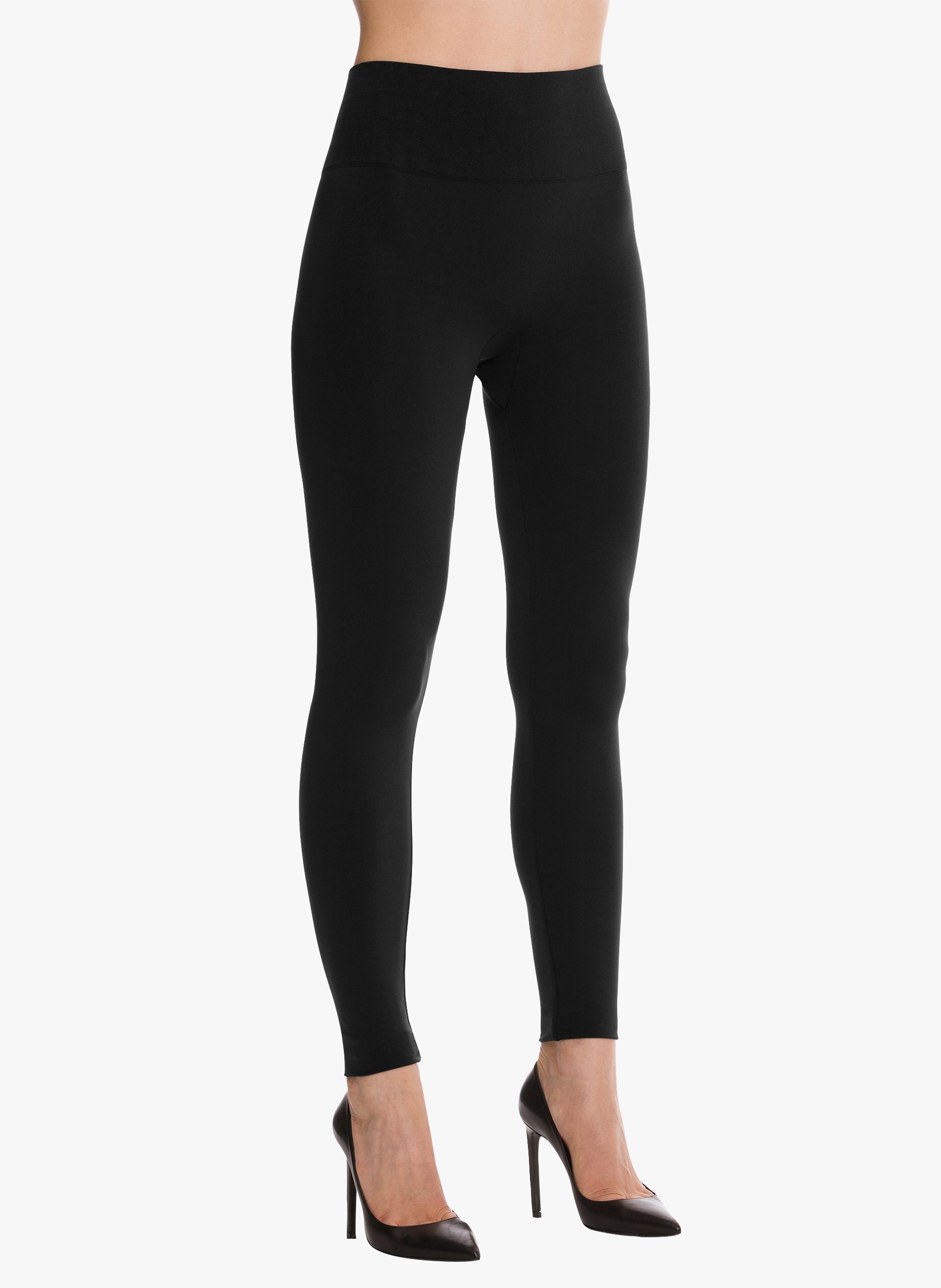 High-waisted leggings Black