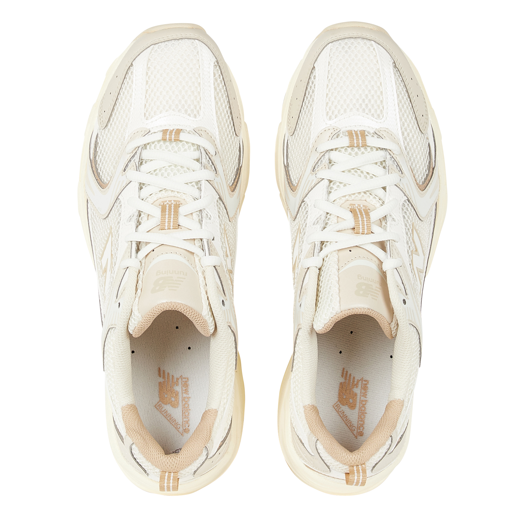 Low-top mesh sneakers NEW BALANCE Beige