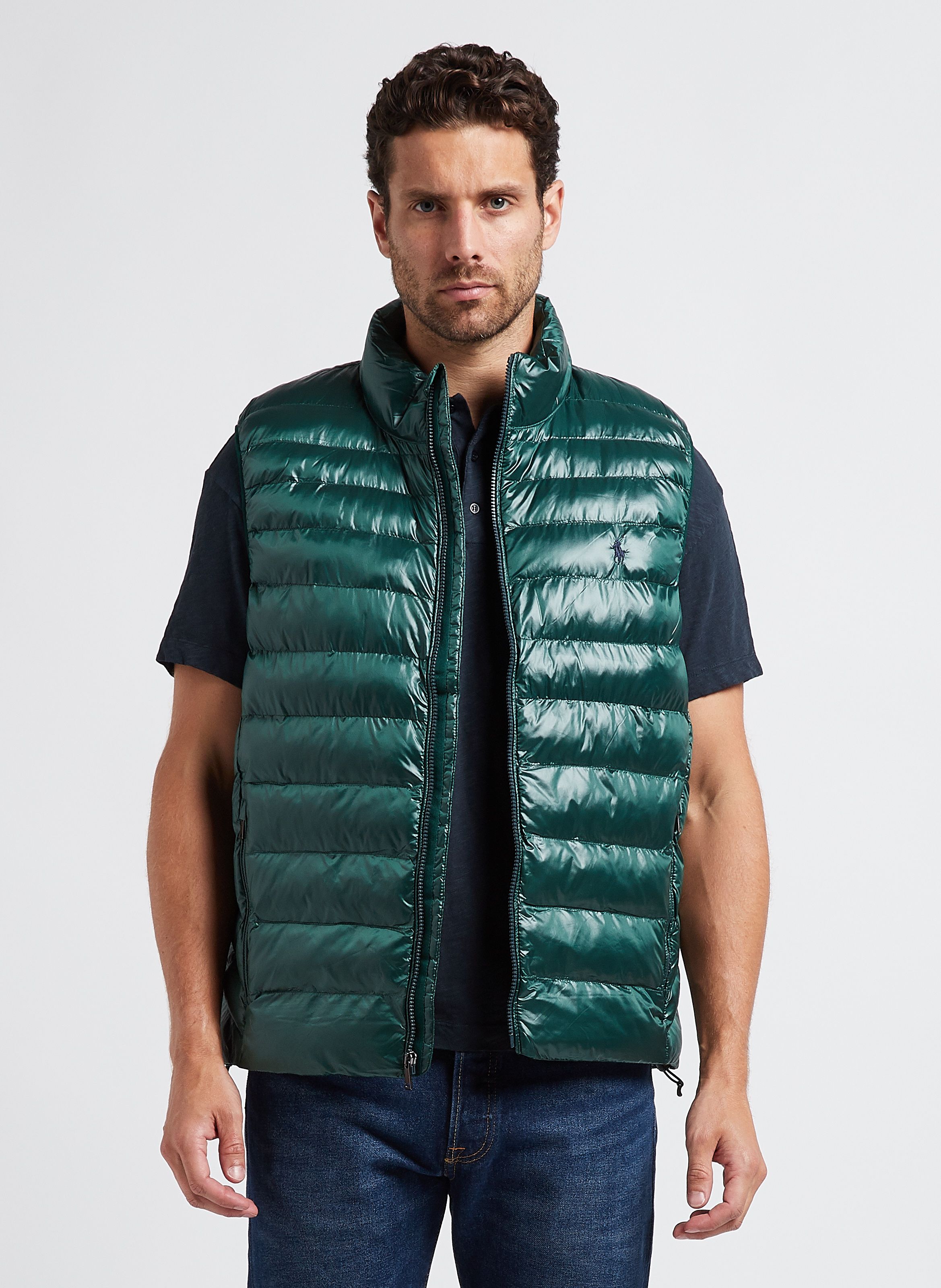 Sleeveless jacket cheap ralph lauren