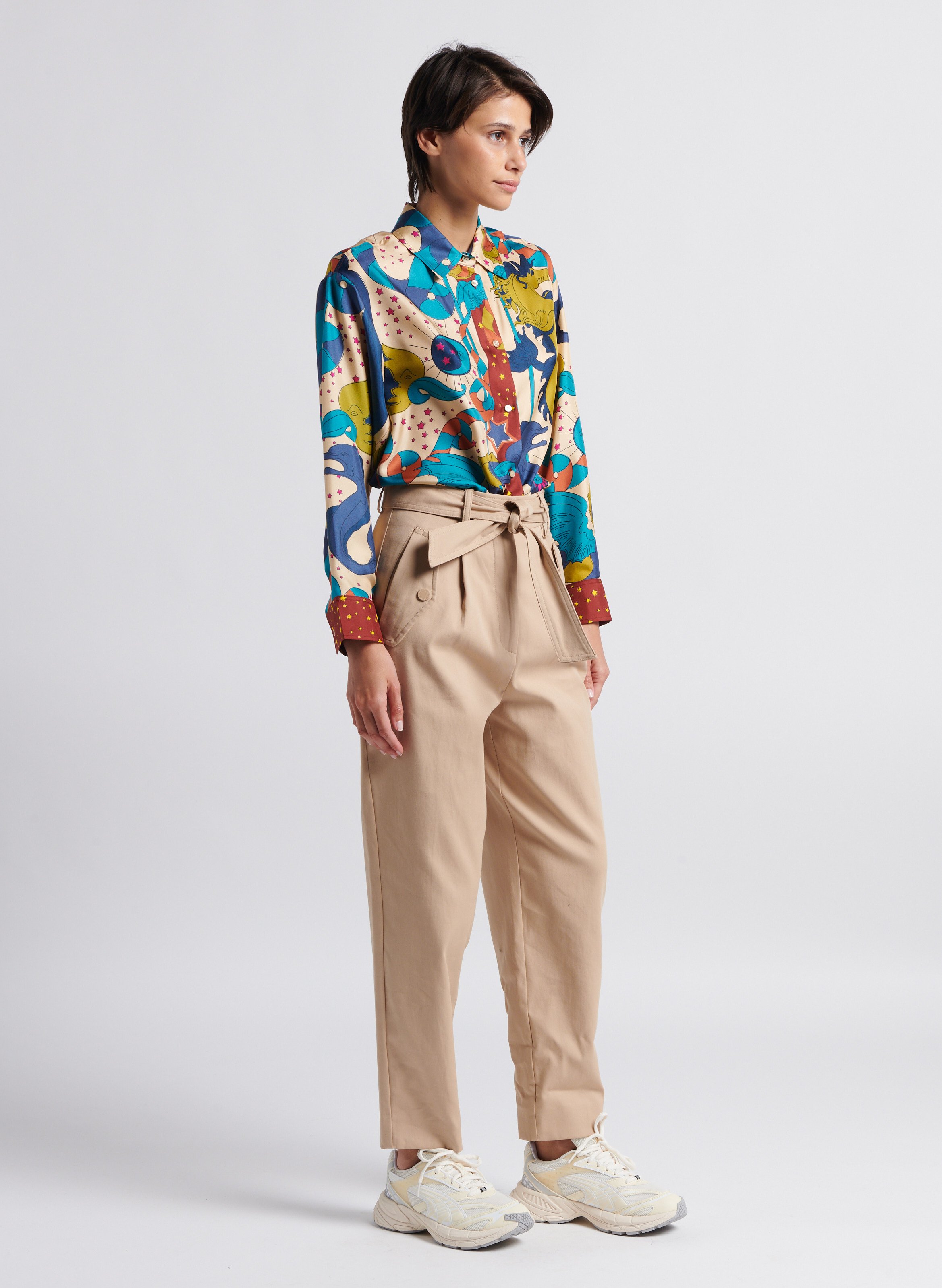 Low-top wedge trainers PUMA White