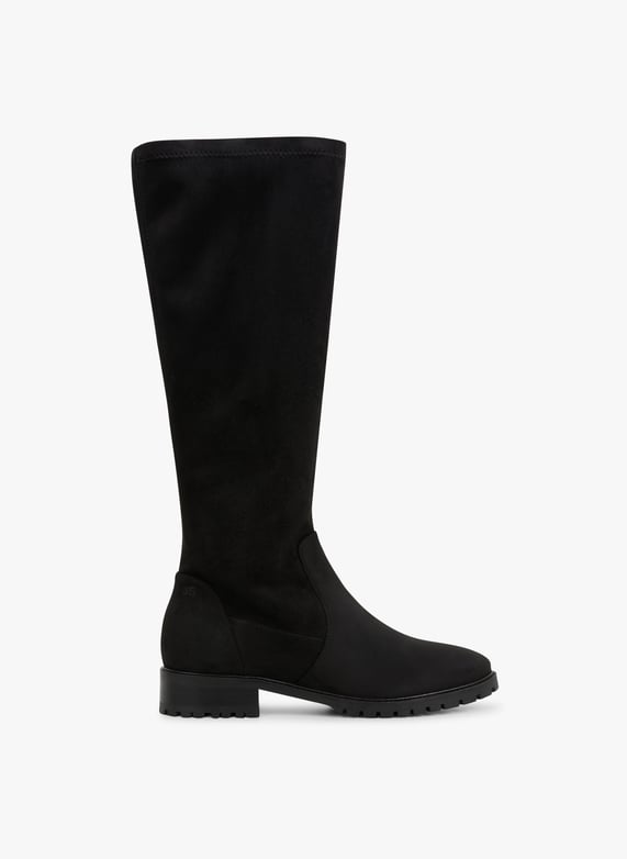 Boots cuir velours femme sales