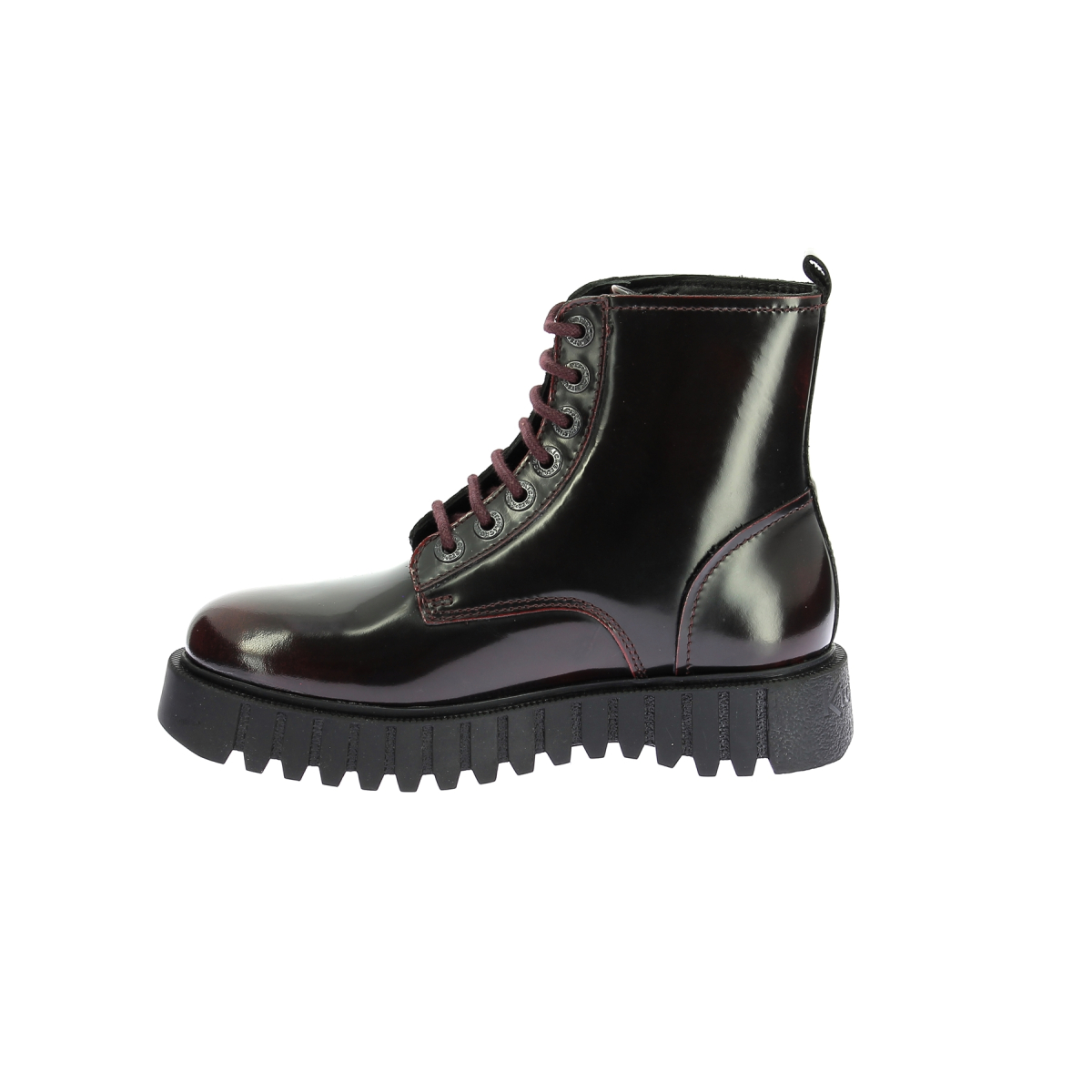 Boots cuir KICKERS Violet