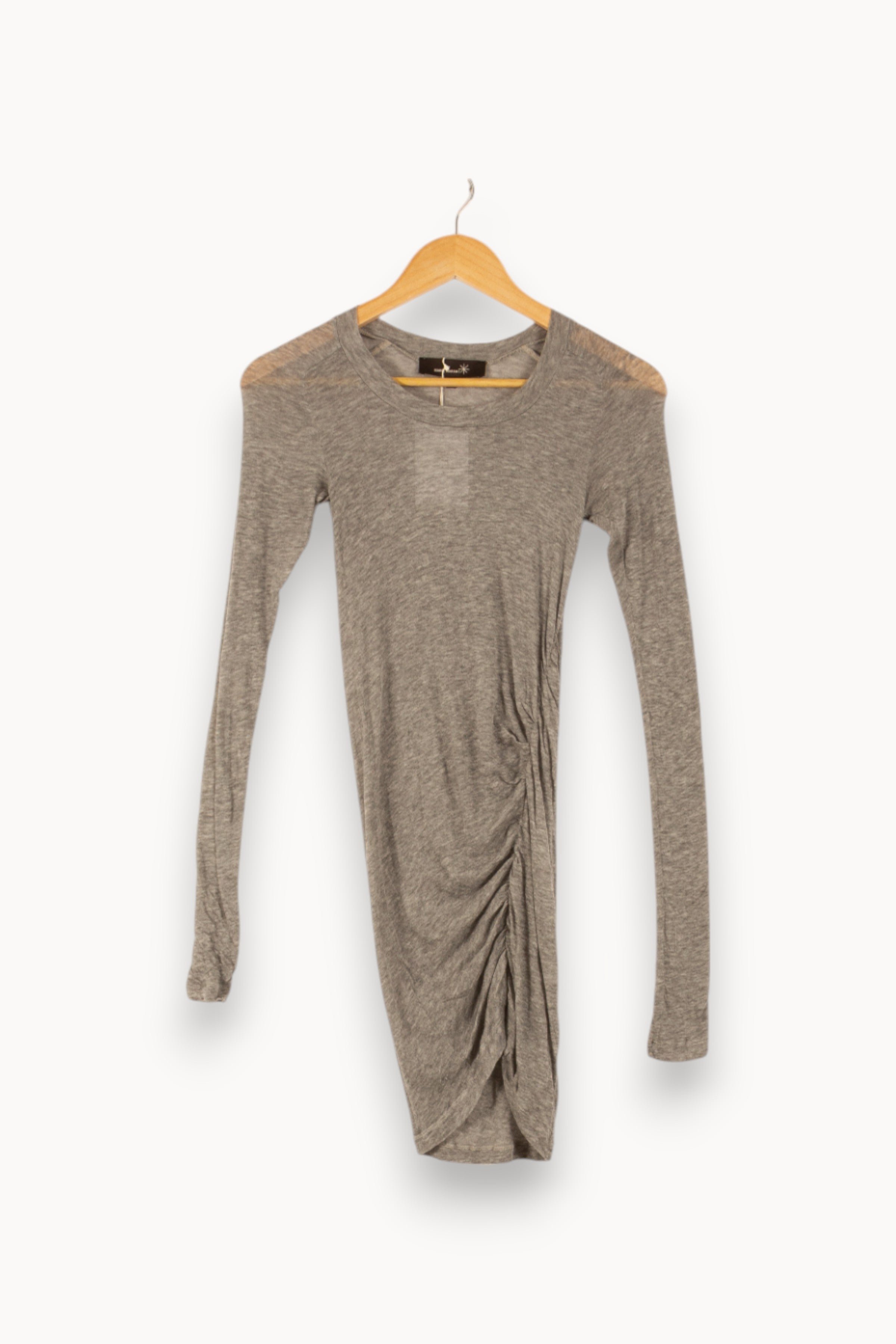 Midi dress ISABEL MARANT ÉTOILE - SECONDE MAIN Grey