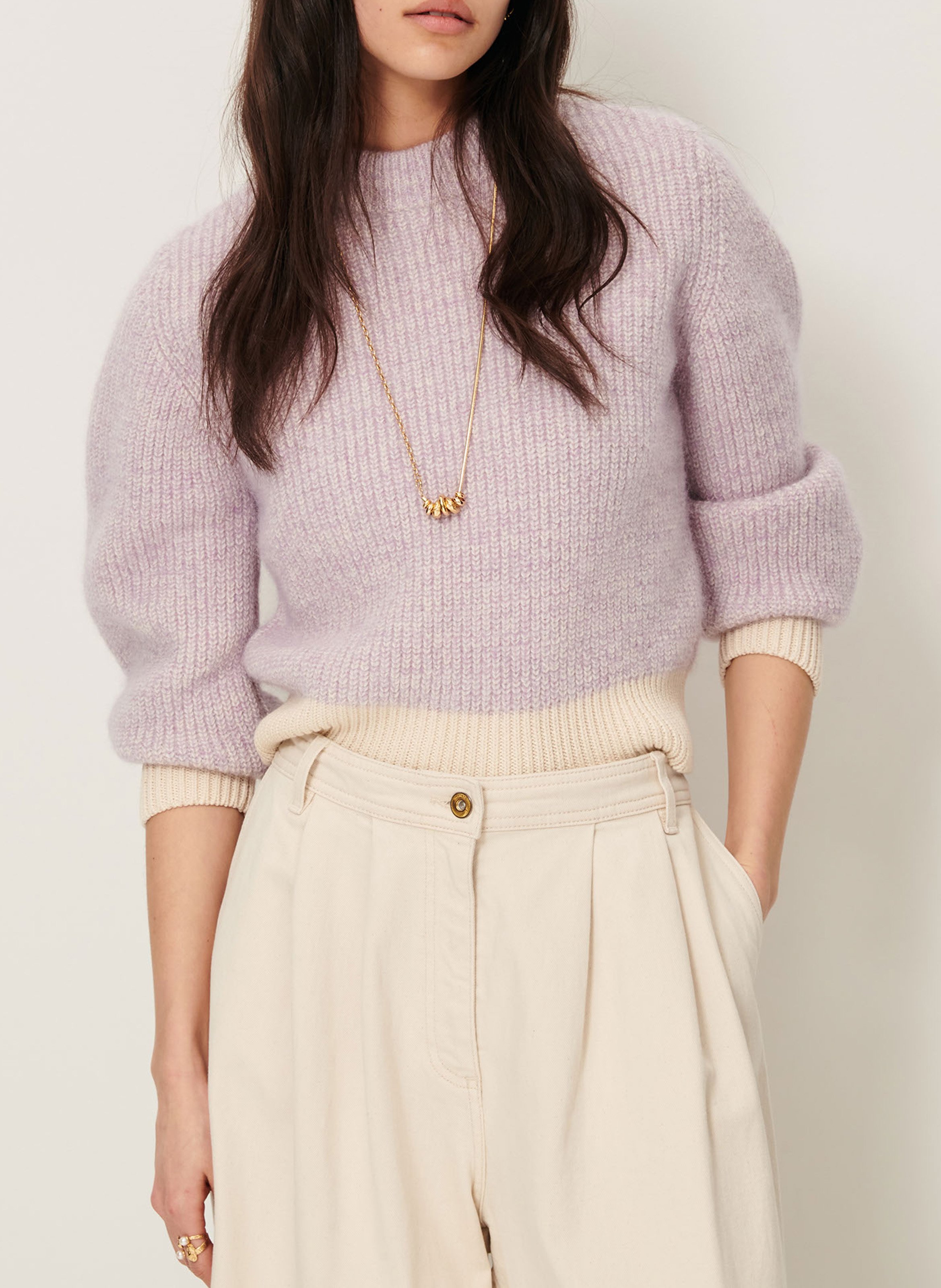 Pull droit en maille SESSUN