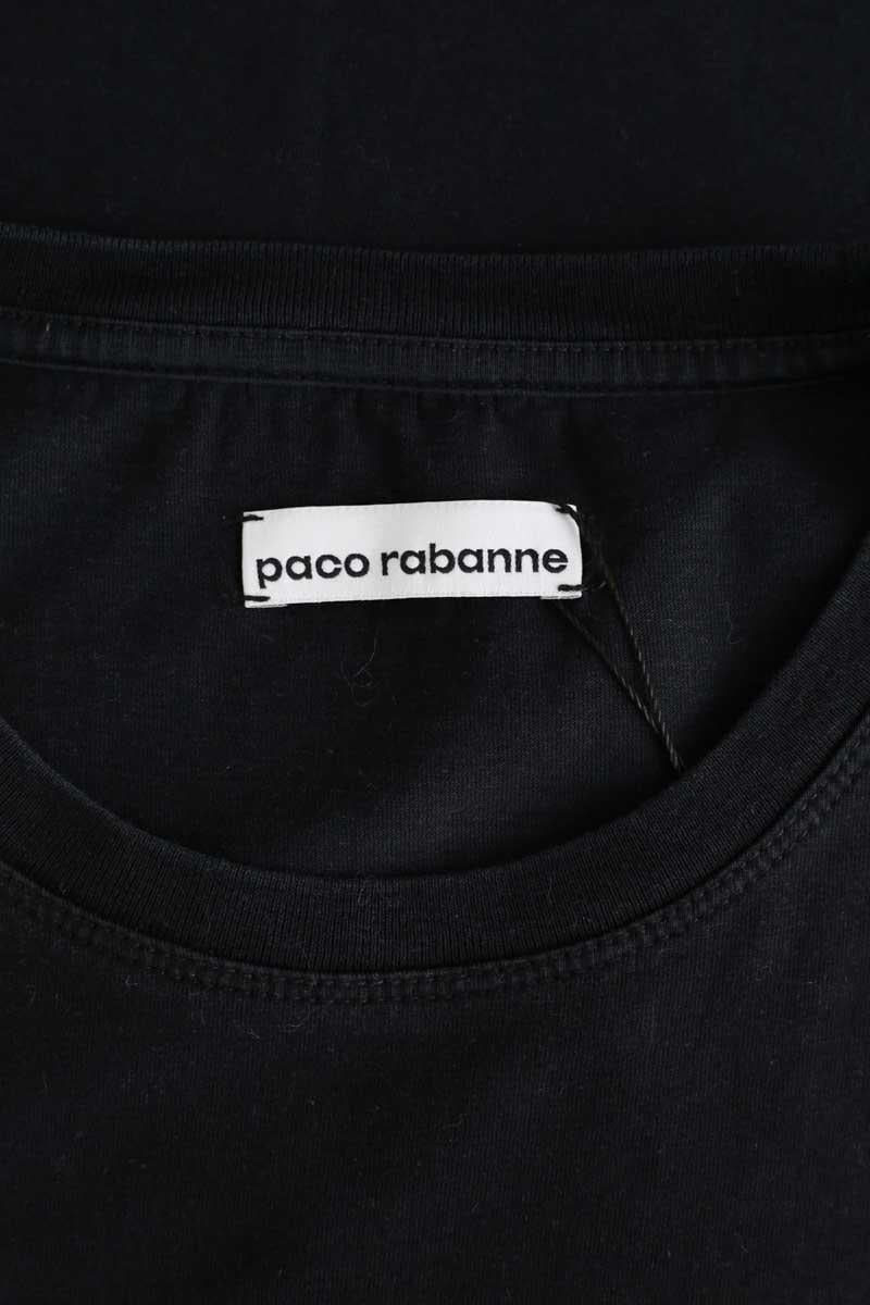 Cotton T-shirt PACO RABANNE - Seconde Main Black