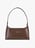 Zipped leather baguette bag LANCASTER PARIS