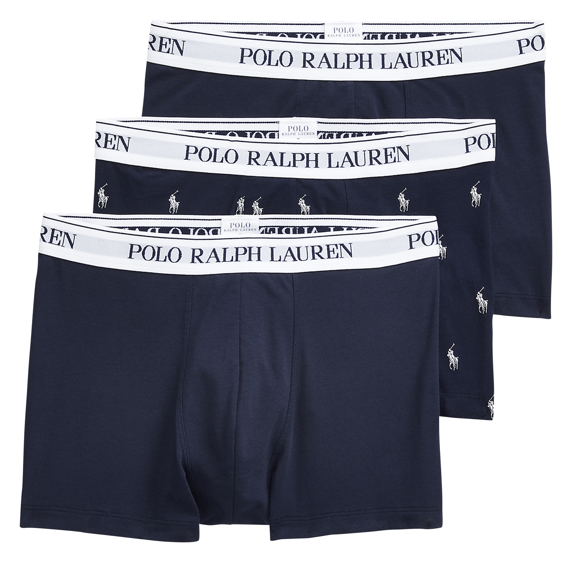 Pack of three cotton-blend boxers POLO RALPH LAUREN Blue