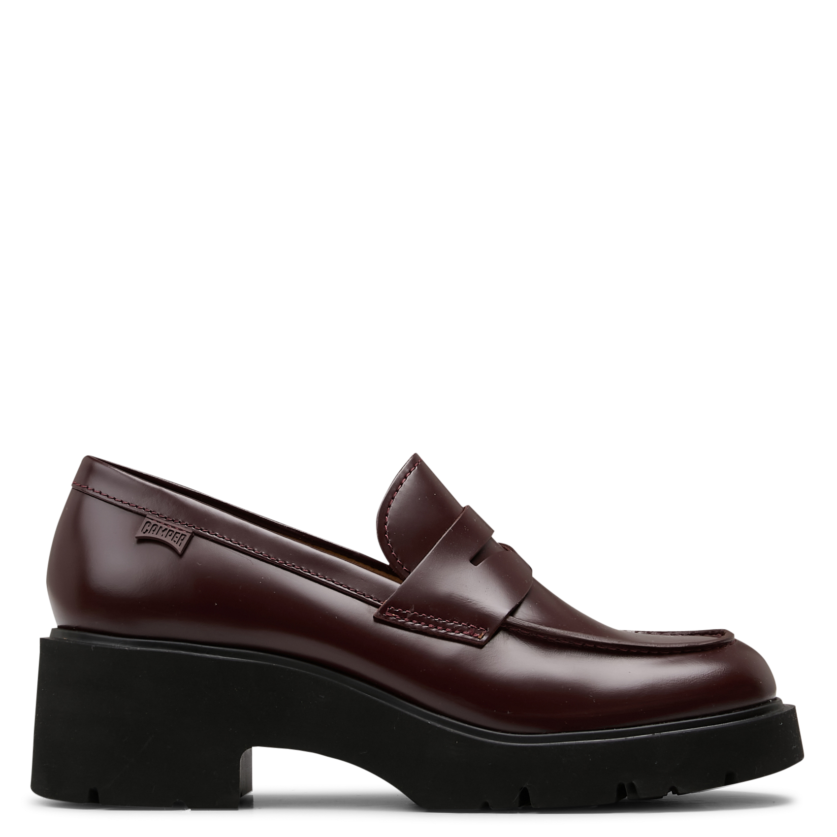 Mocassins en cuir CAMPER Rouge