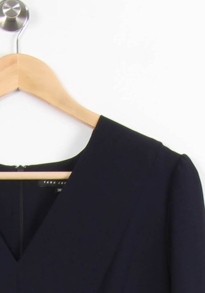 Midi dress TARA JARMON - Seconde Main Blue