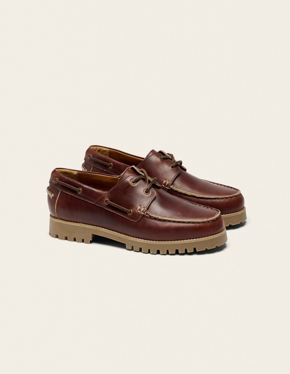 Boat shoes ODAJE EX. M.MOUSTACHE Brown