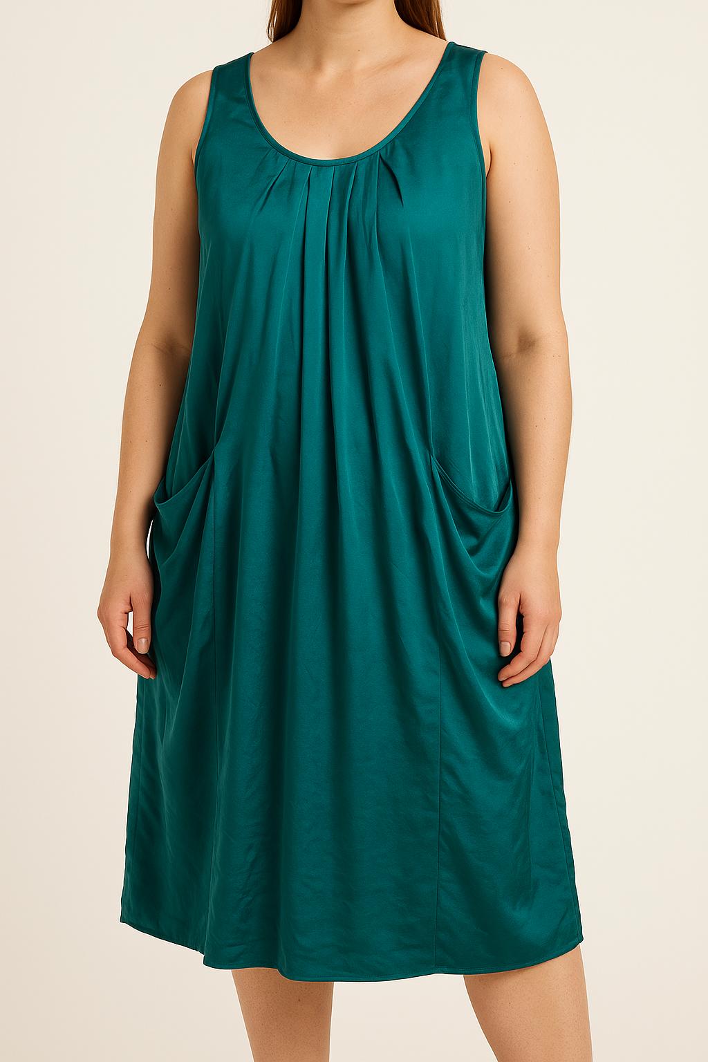 Short & Midi Dress TARA JARMON - Seconde Main Green