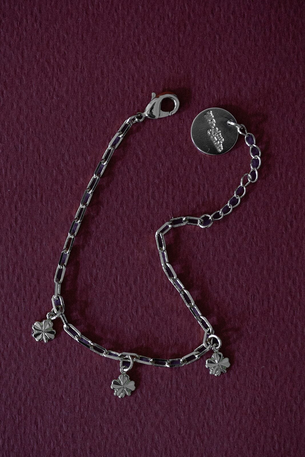 Gold-plated clover bracelet MONSIEUR SIMONE Silver