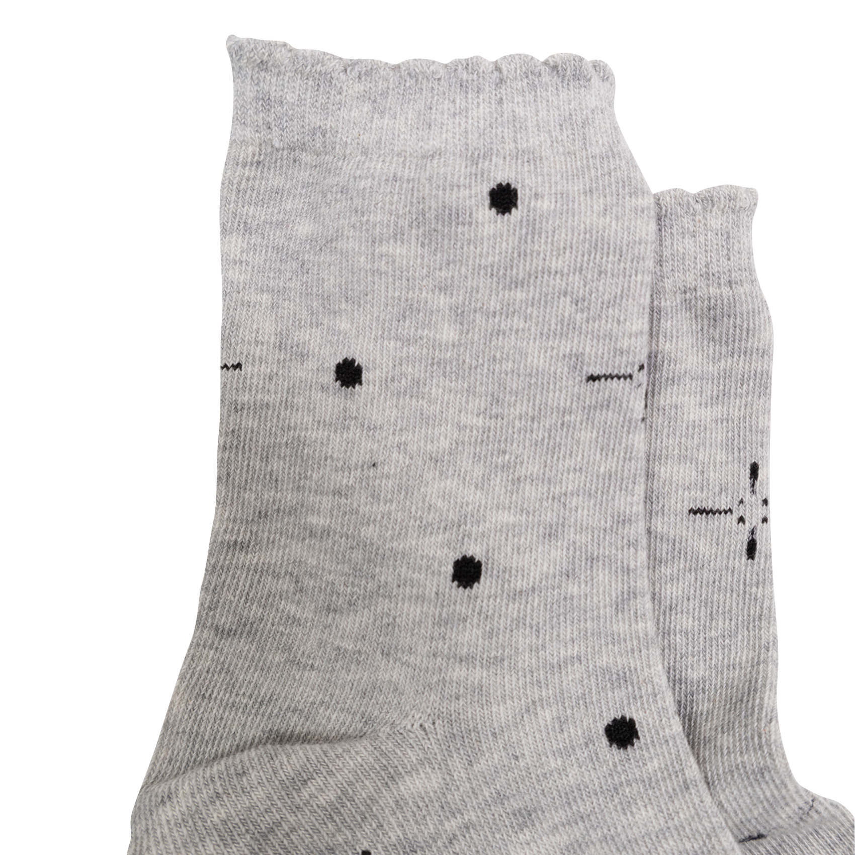 Lot de chaussettes imprimées en coton mélangé IKKS JUNIOR Noir