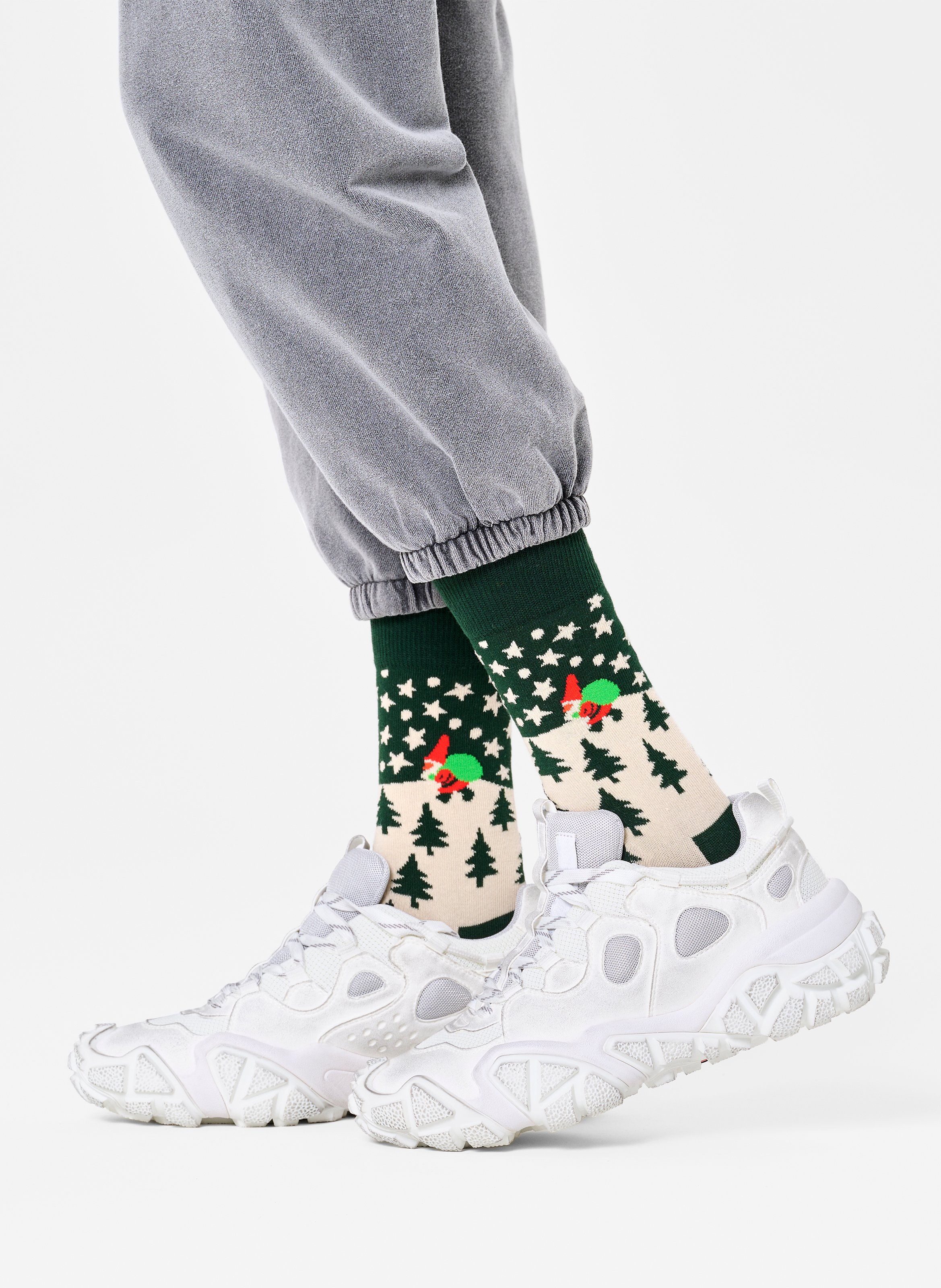 Socken aus Baumwoll-Mix mit Print HAPPY SOCKS Grun