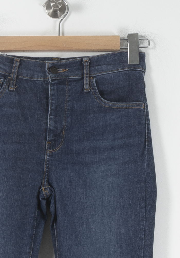 Cropped slim jeans with studs LEVI'S - Seconde main Blue