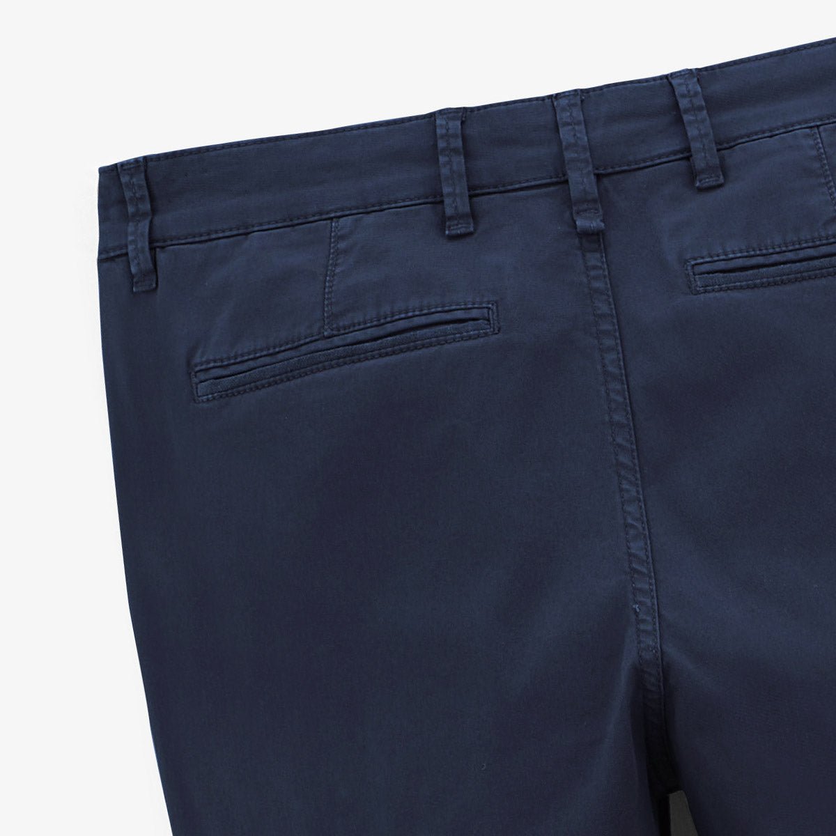 Pantalon chino coupe droite SERGE BLANCO Bleu