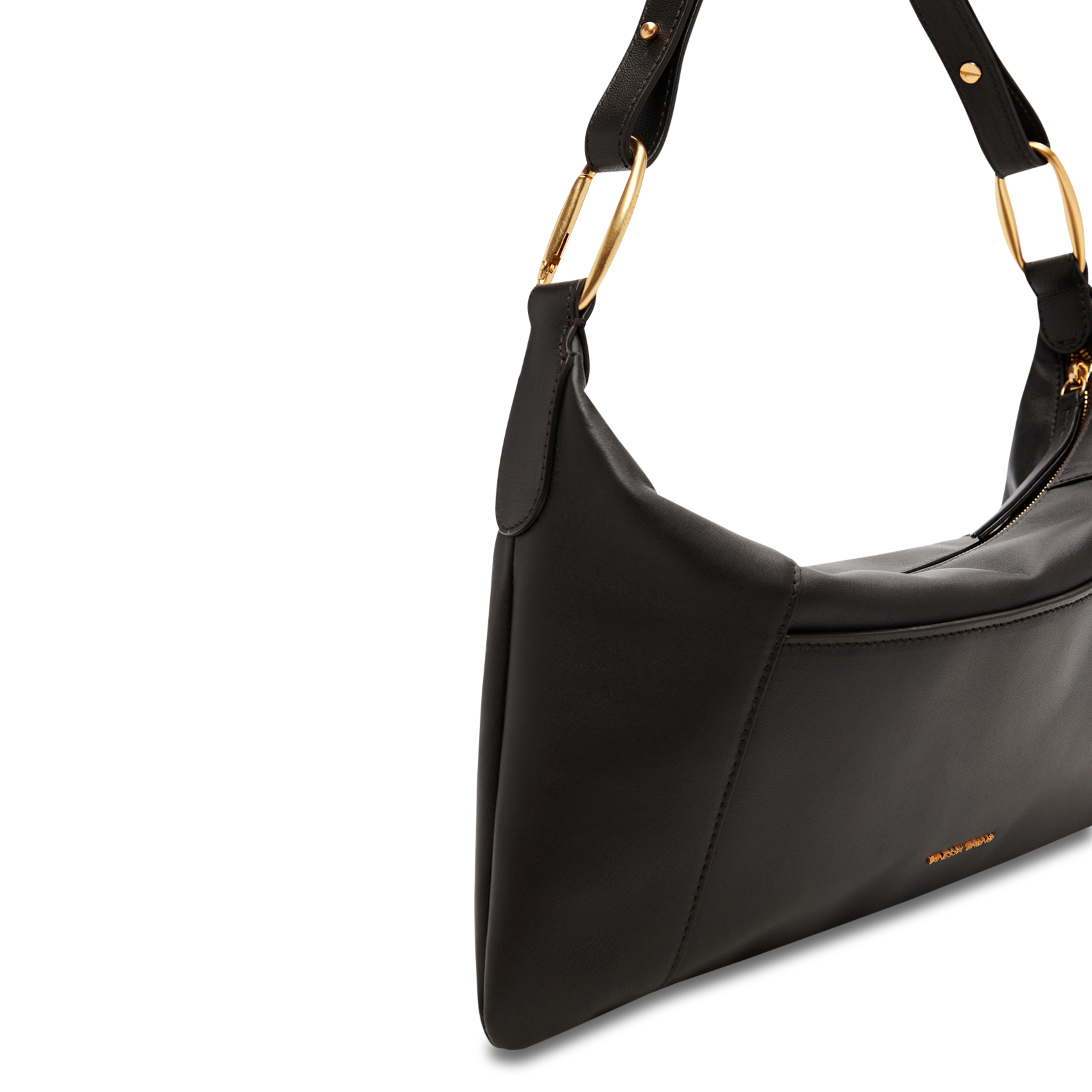 Bolso al hombro de piel VANESSA BRUNO Marron