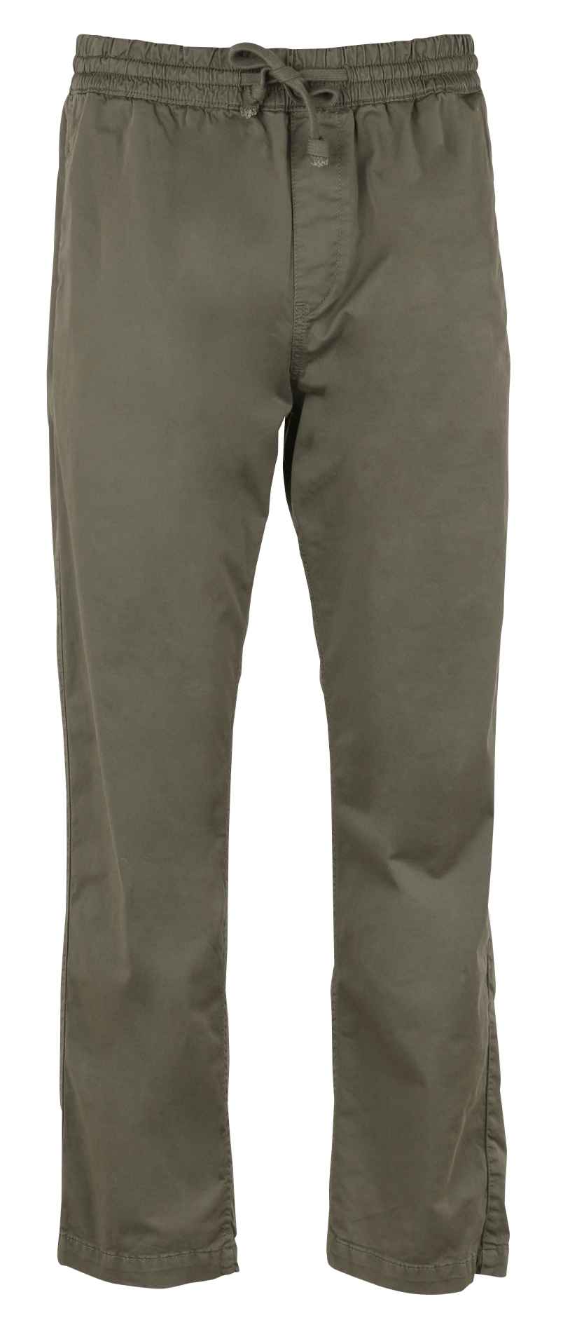 Pantalon droit en coton mélangé LE TEMPS DES CERISES Marron