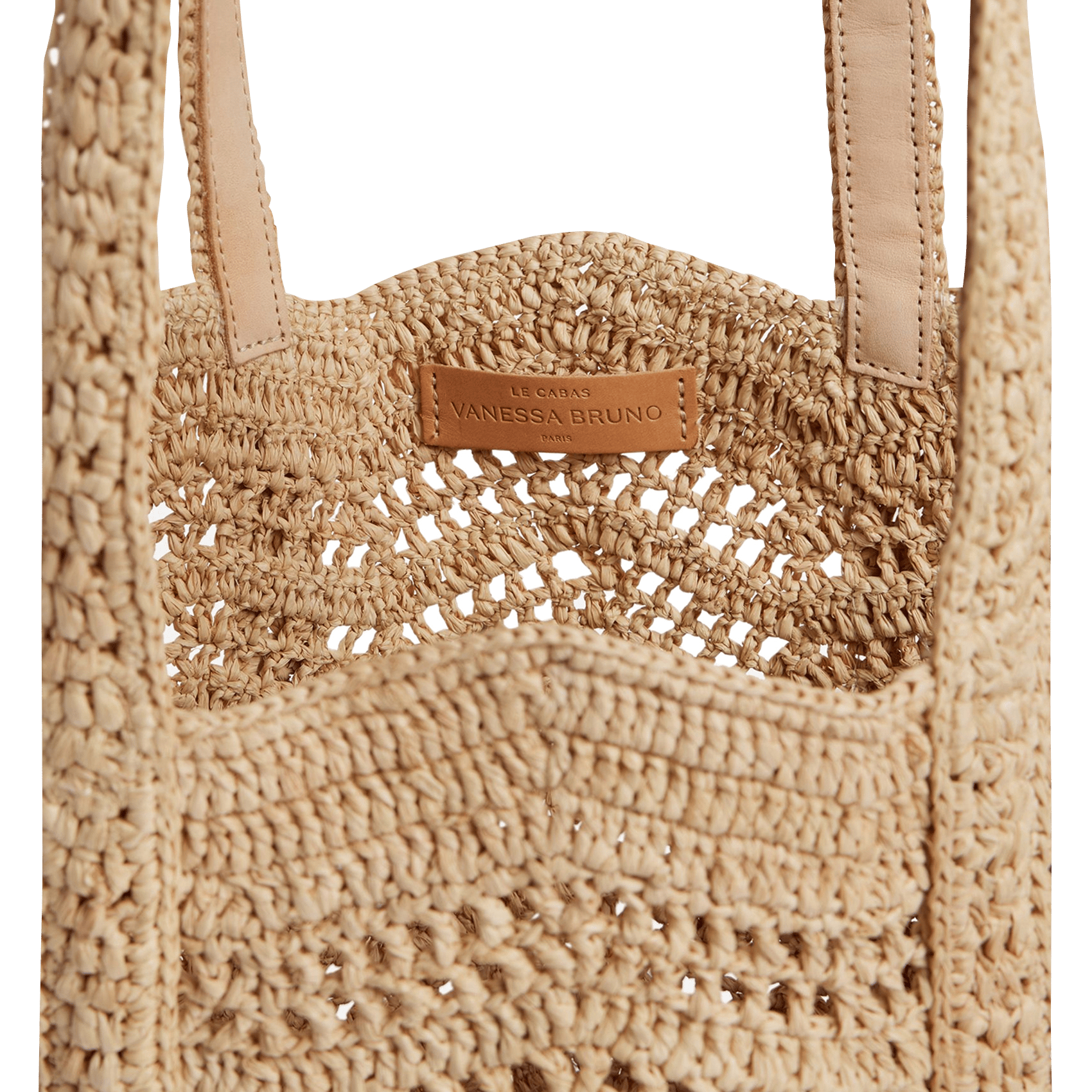 Cabas en raphia VANESSA BRUNO Beige