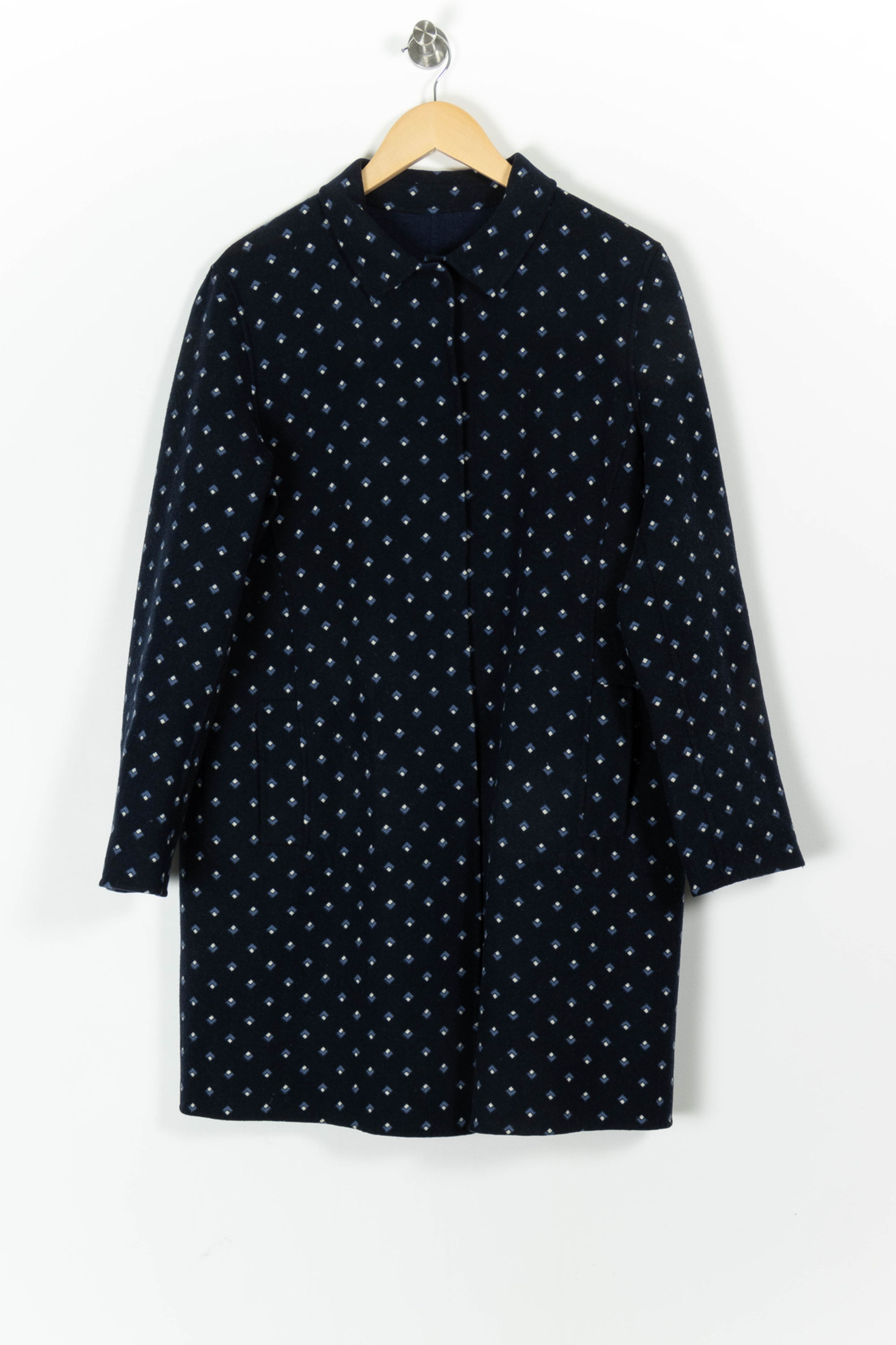 Manteau court MAX MARA - Seconde Main Bleu