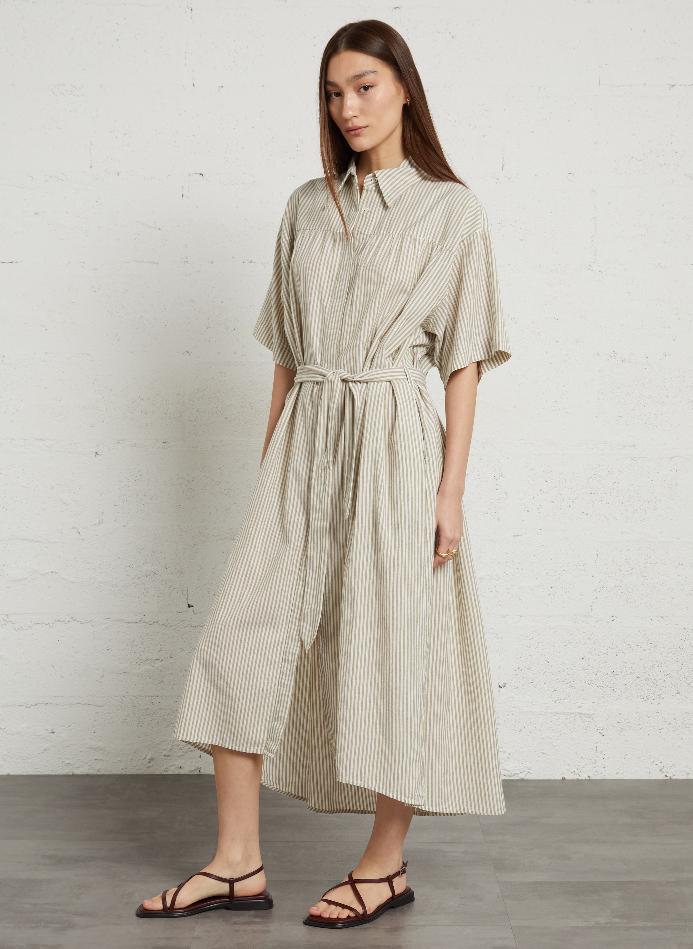 Leren sandalen VAGABOND Rood