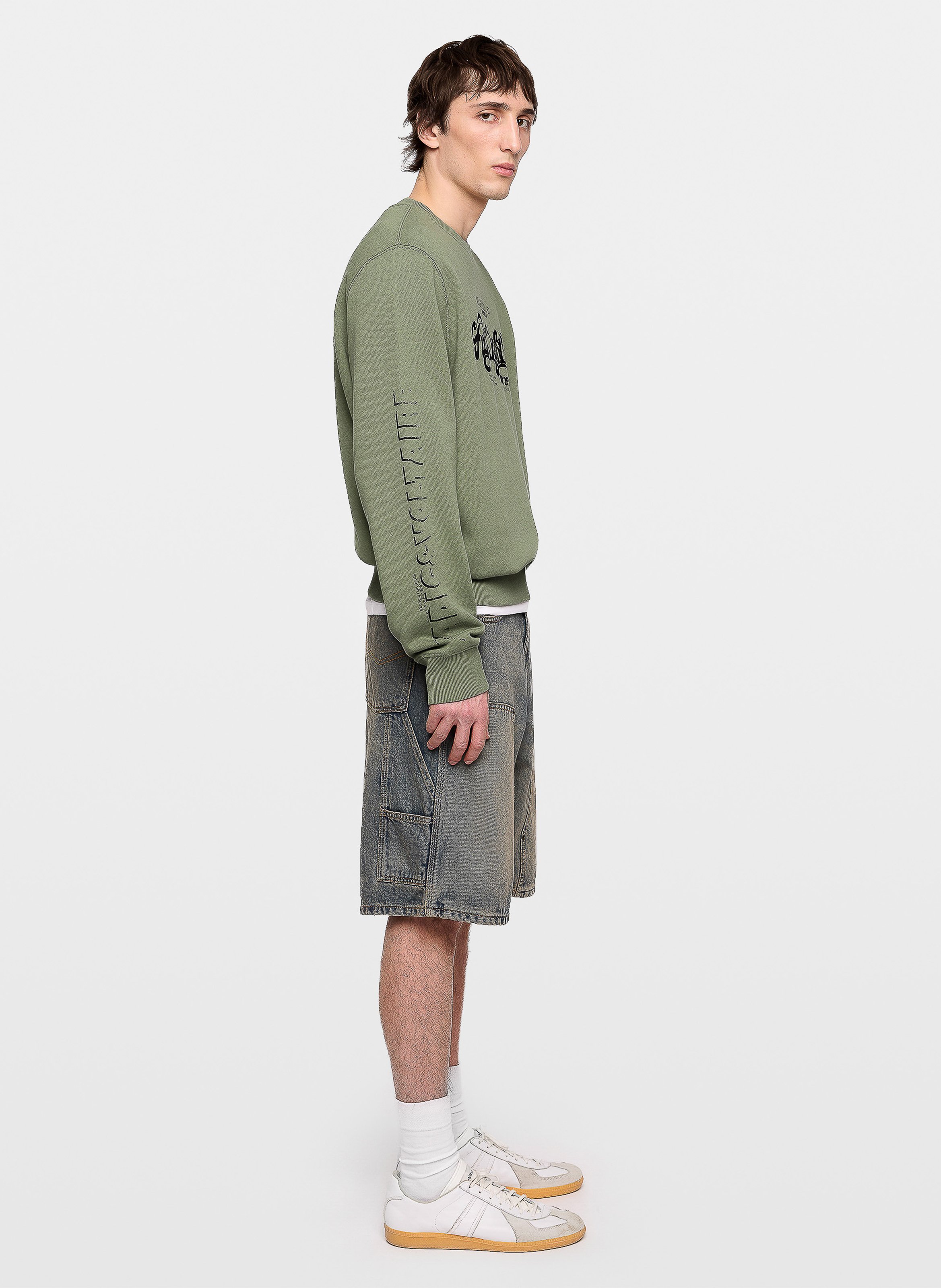 Round-neck organic cotton sweatshirt ZADIG&VOLTAIRE Green