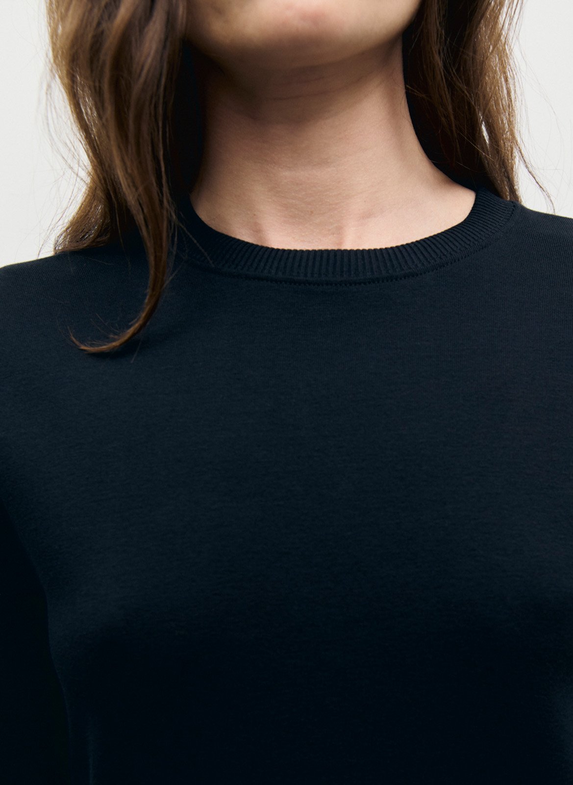Plain round-neck T-shirt GERARD DAREL Black