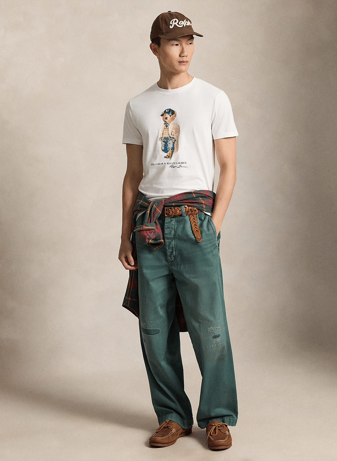 Straight-cut cotton T-shirt POLO RALPH LAUREN White
