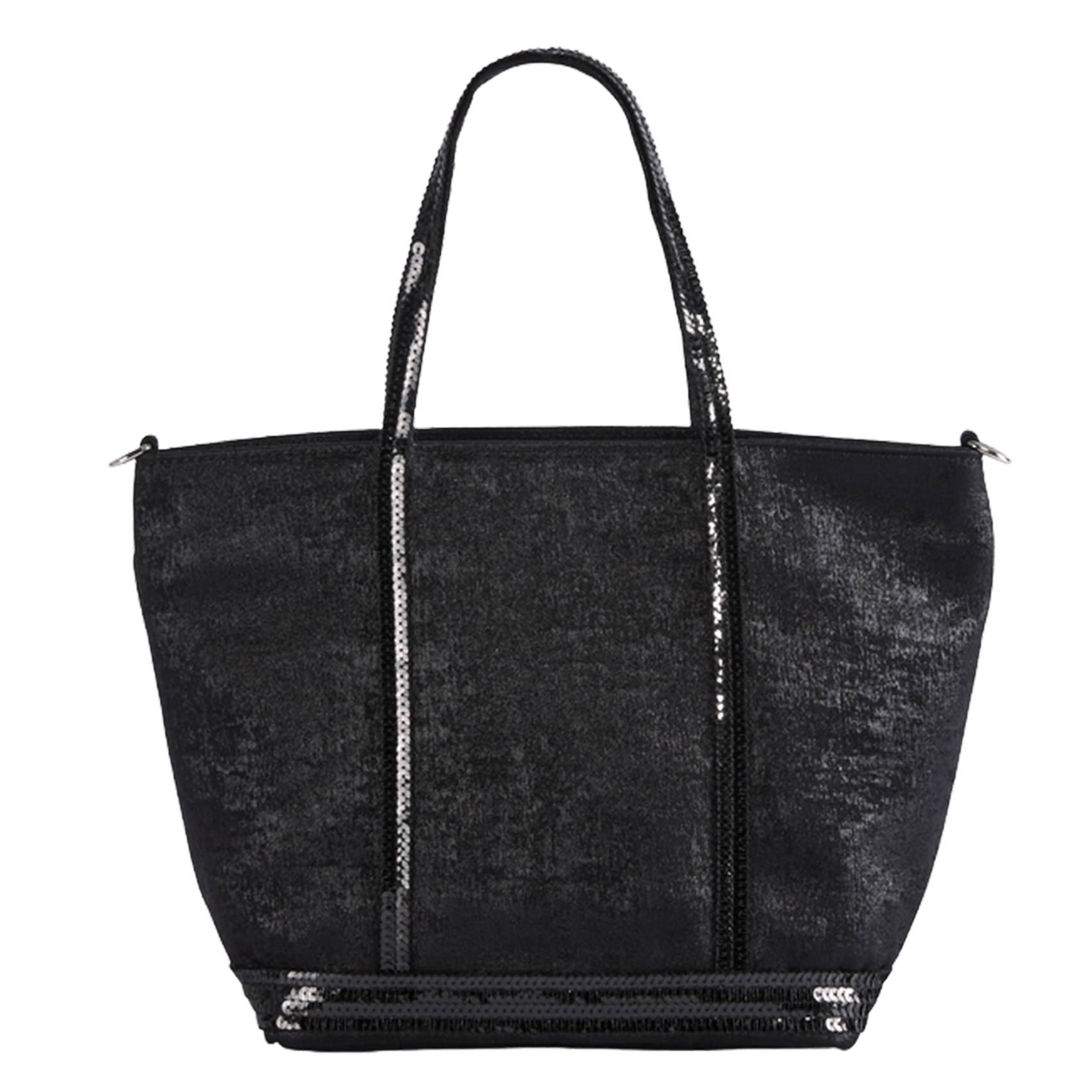 Cabs-tas met pailletten VANESSA BRUNO Zwart