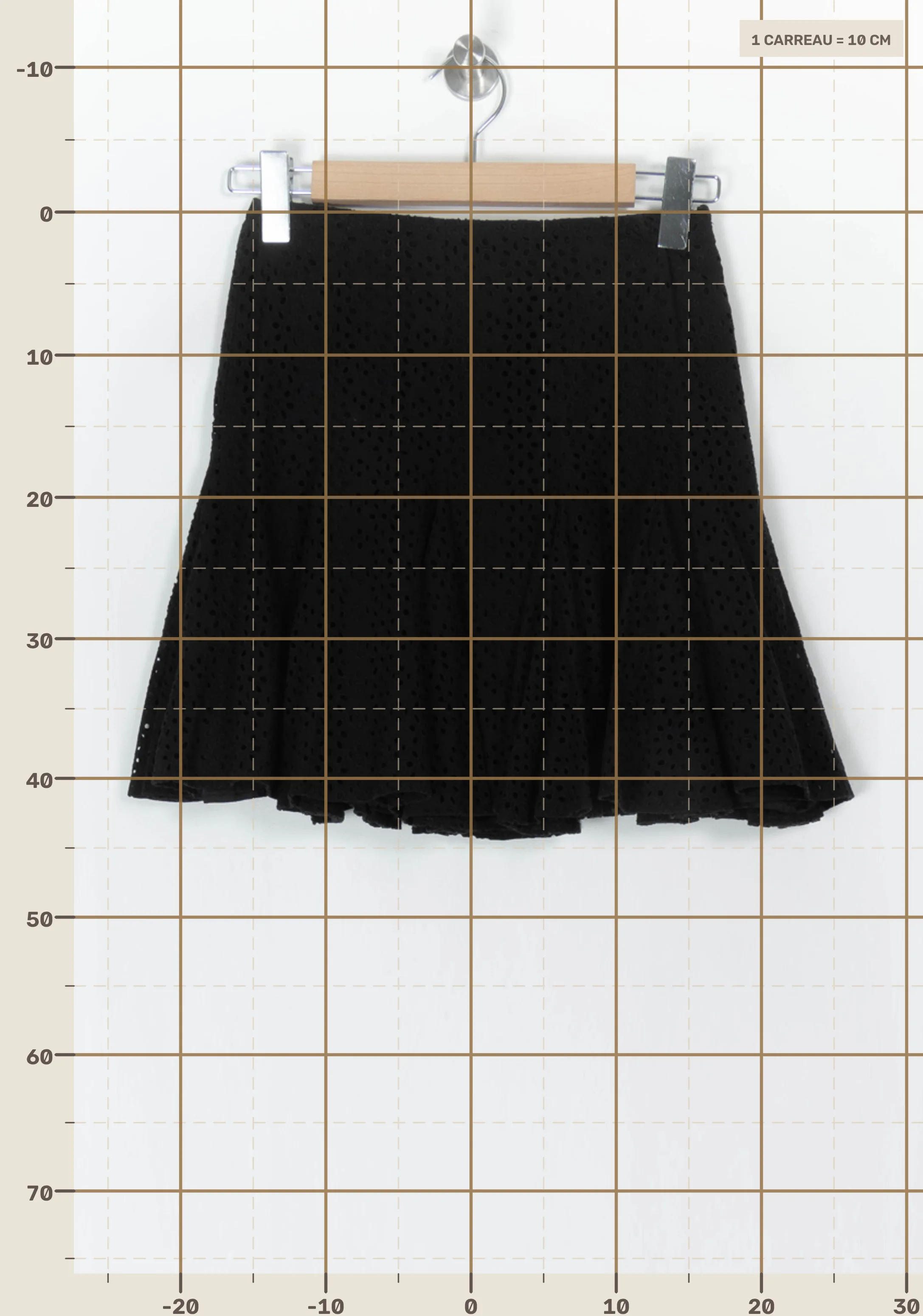 Short & midi skirt PAULE KA - Seconde main Black