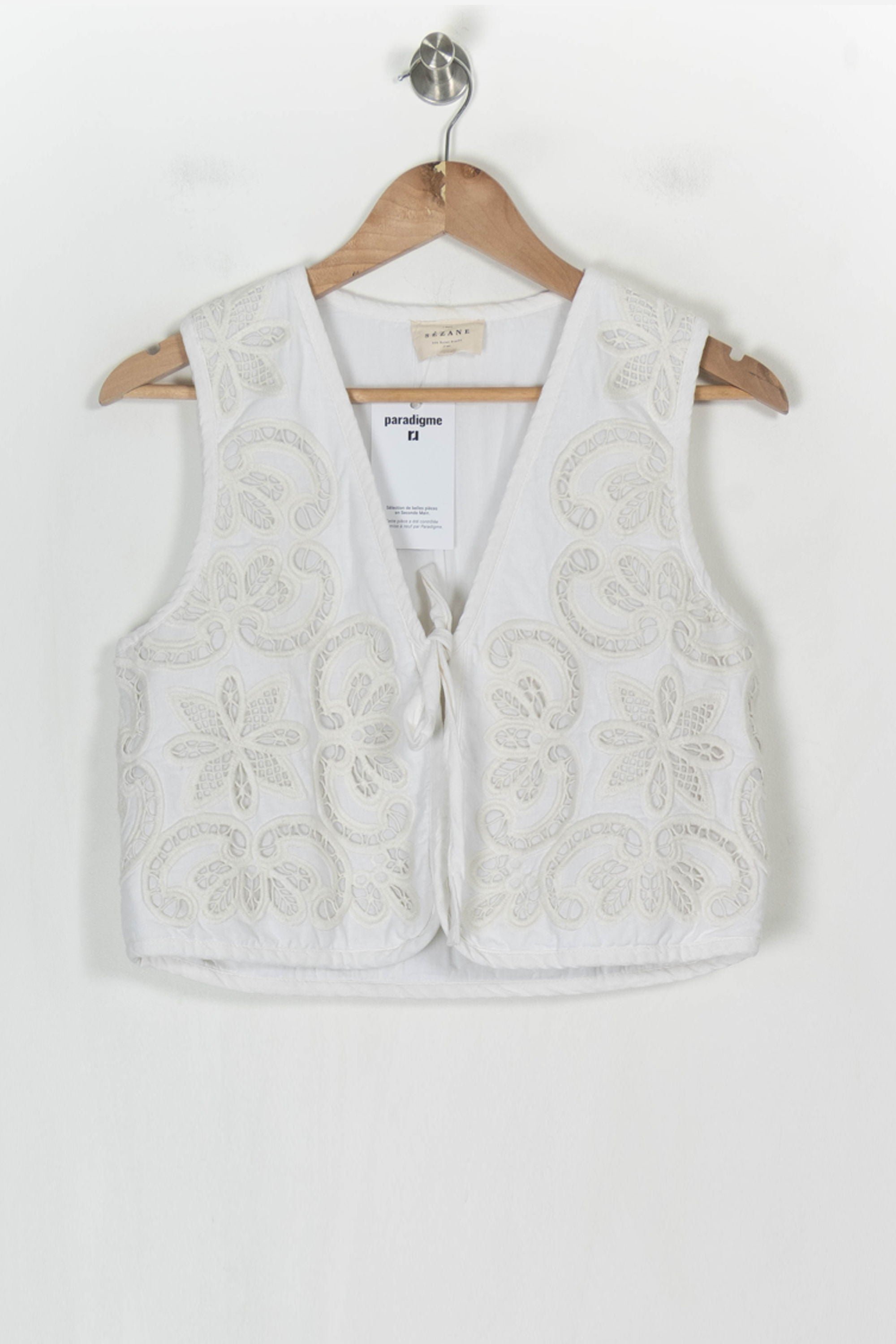 Top & débardeur SEZANE - Seconde main Blanc