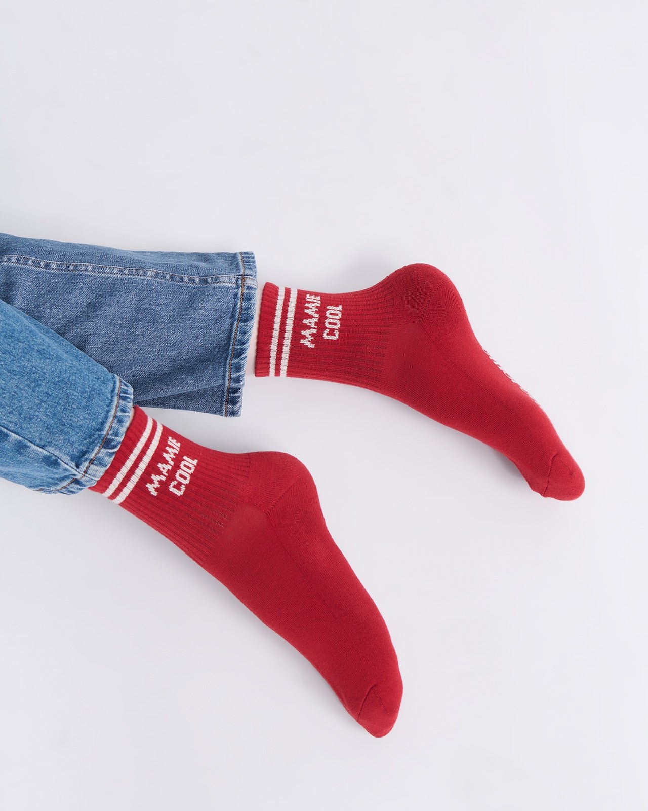 Cool Grandma Socks EMOI EMOI Red