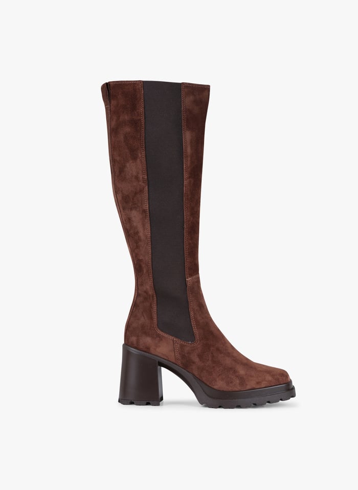 Bottes En Cuir Perrine Cognac Jonak Femme Place des Tendances