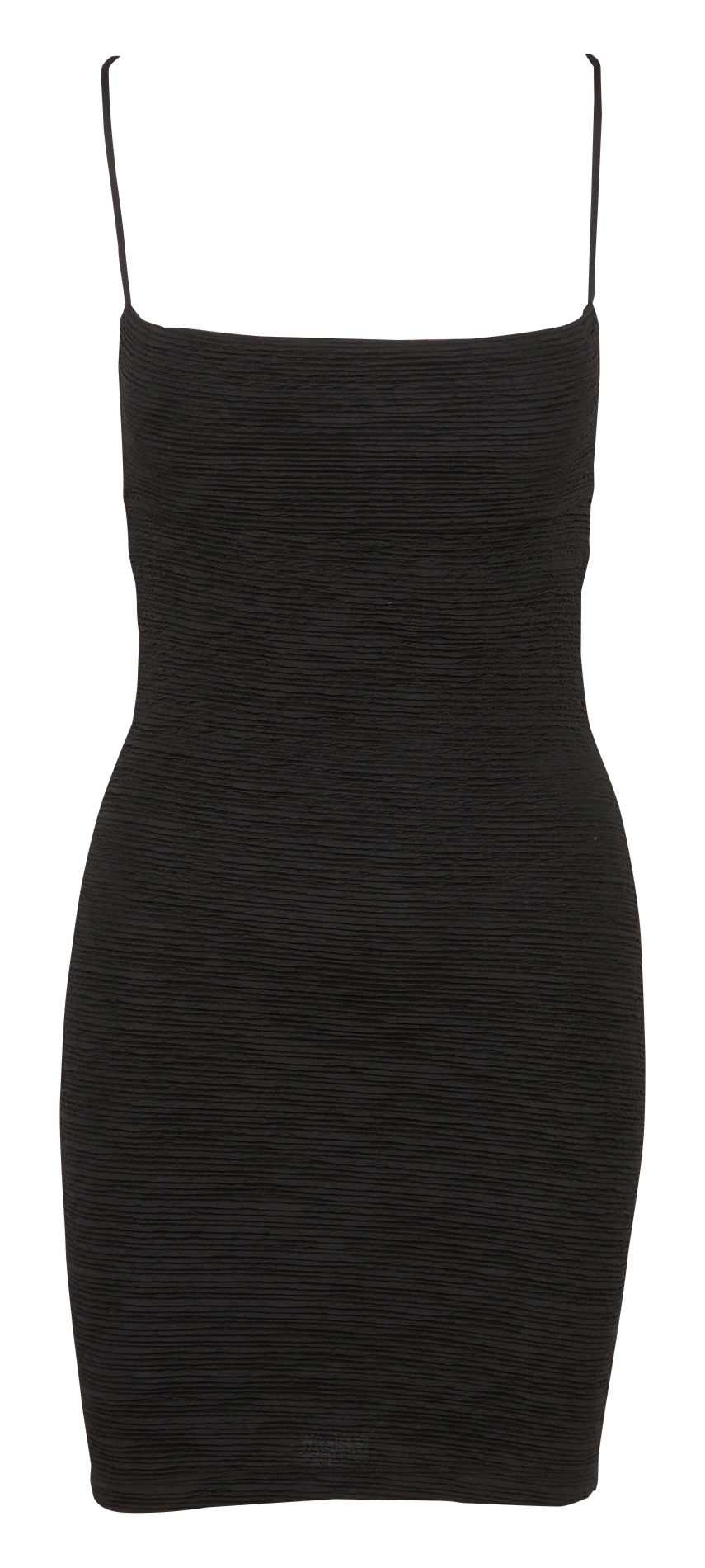 Short fitted square-neck dress IRO Black
