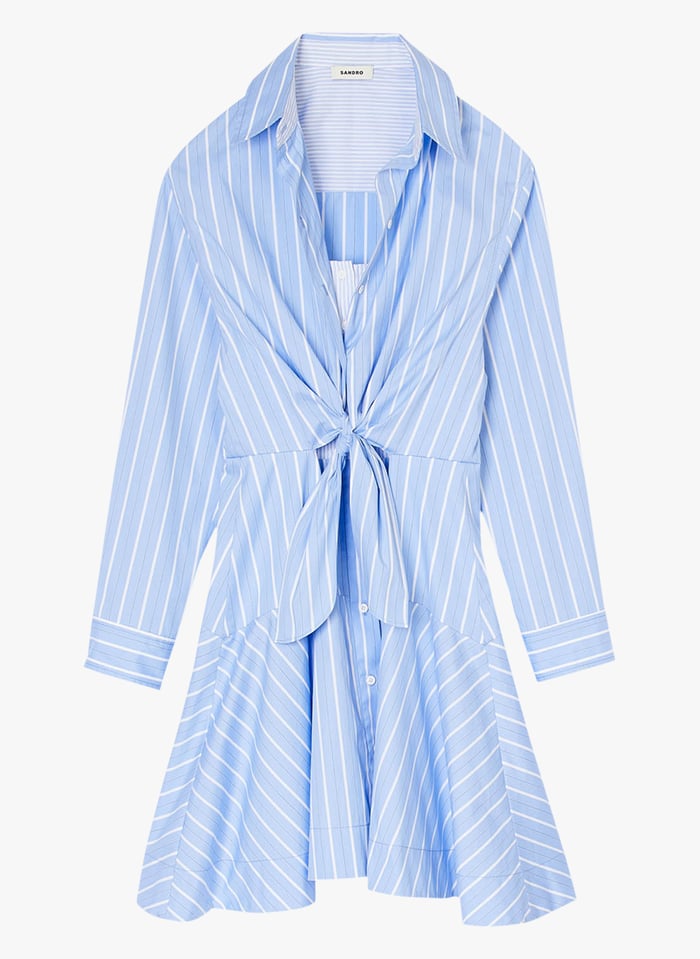 Sandro sales robe chemise