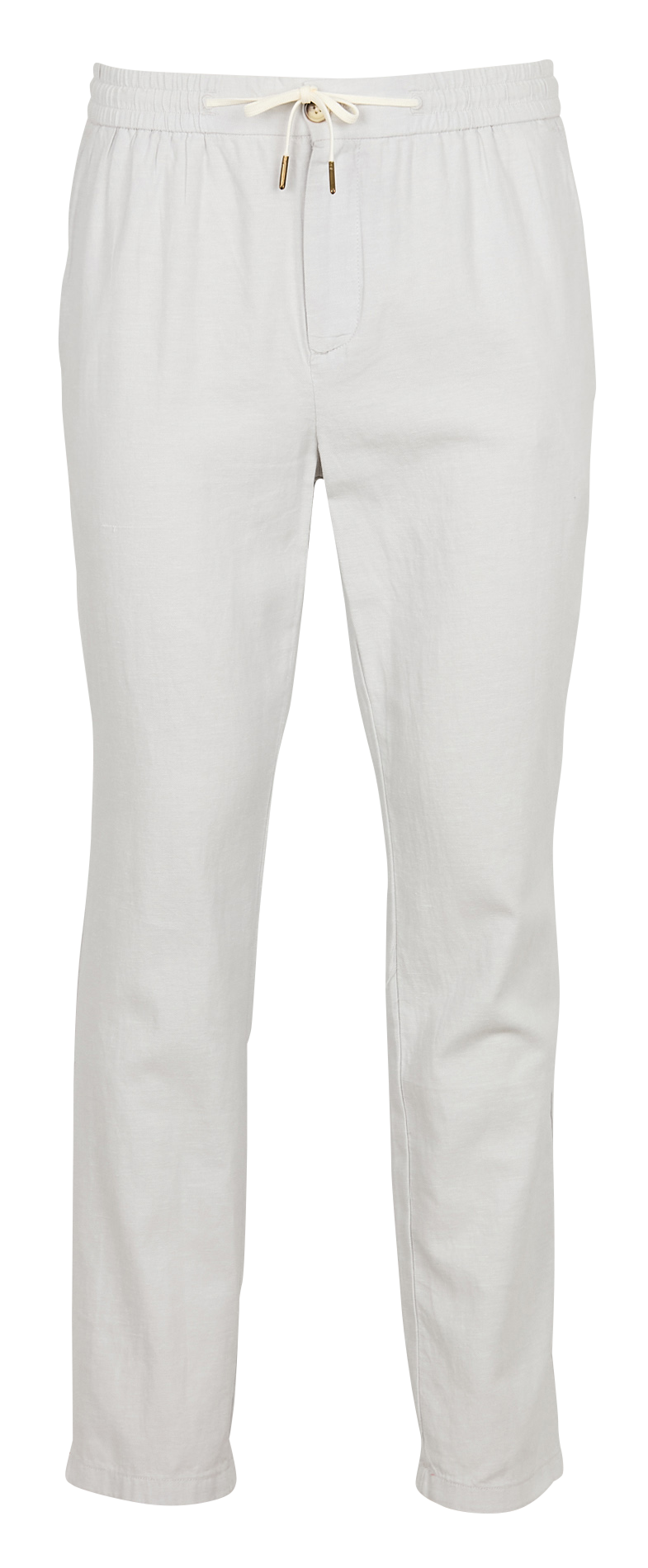 Korte broek van katoen en linnenmix SCOTCH AND SODA Grijs