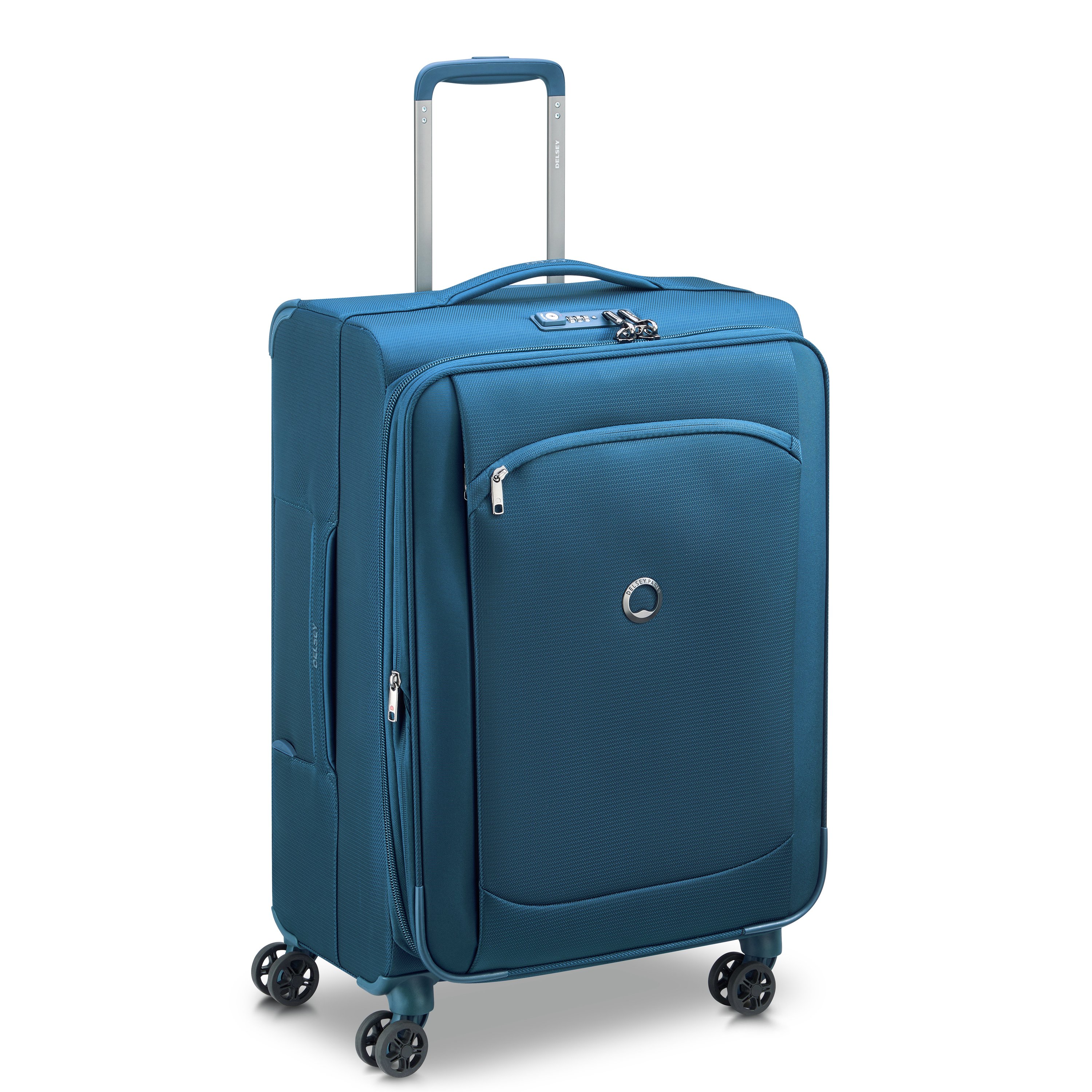 Soft hold suitcase DELSEY PARIS Blue