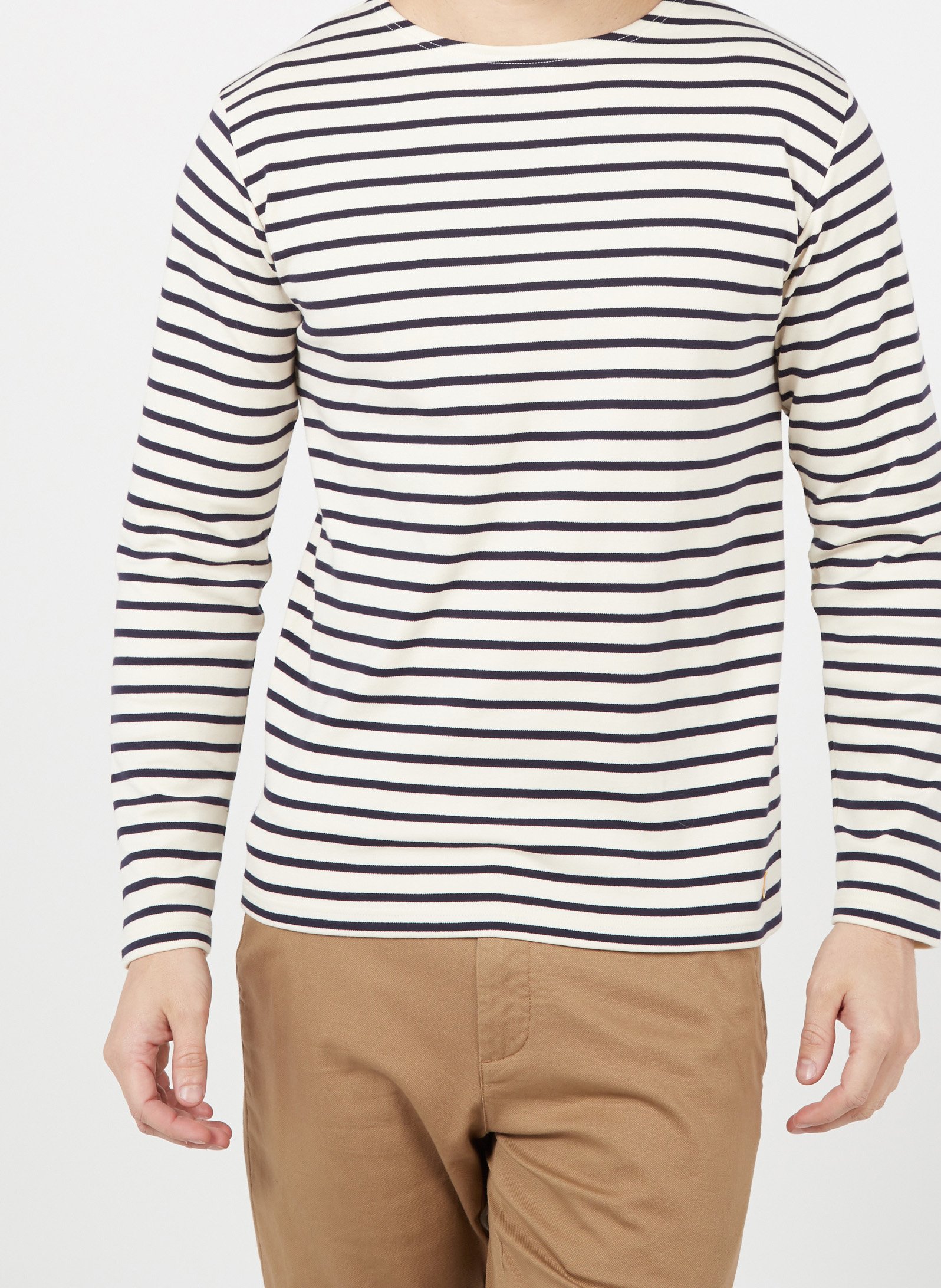 Marinière regular-fit en coton ARMOR LUX Beige