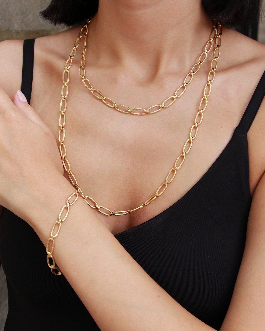 Constance necklace NILAI Golden