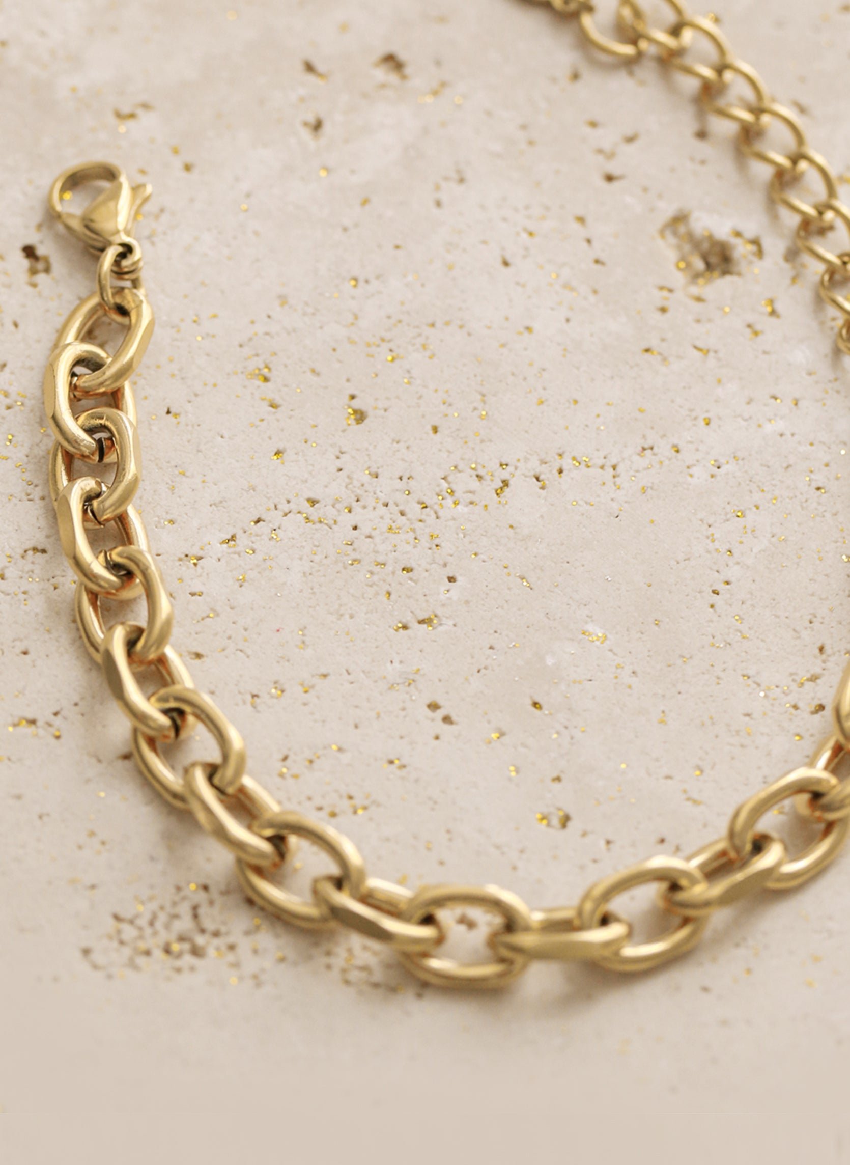 Cephee chain bracelet AEC Paris Golden