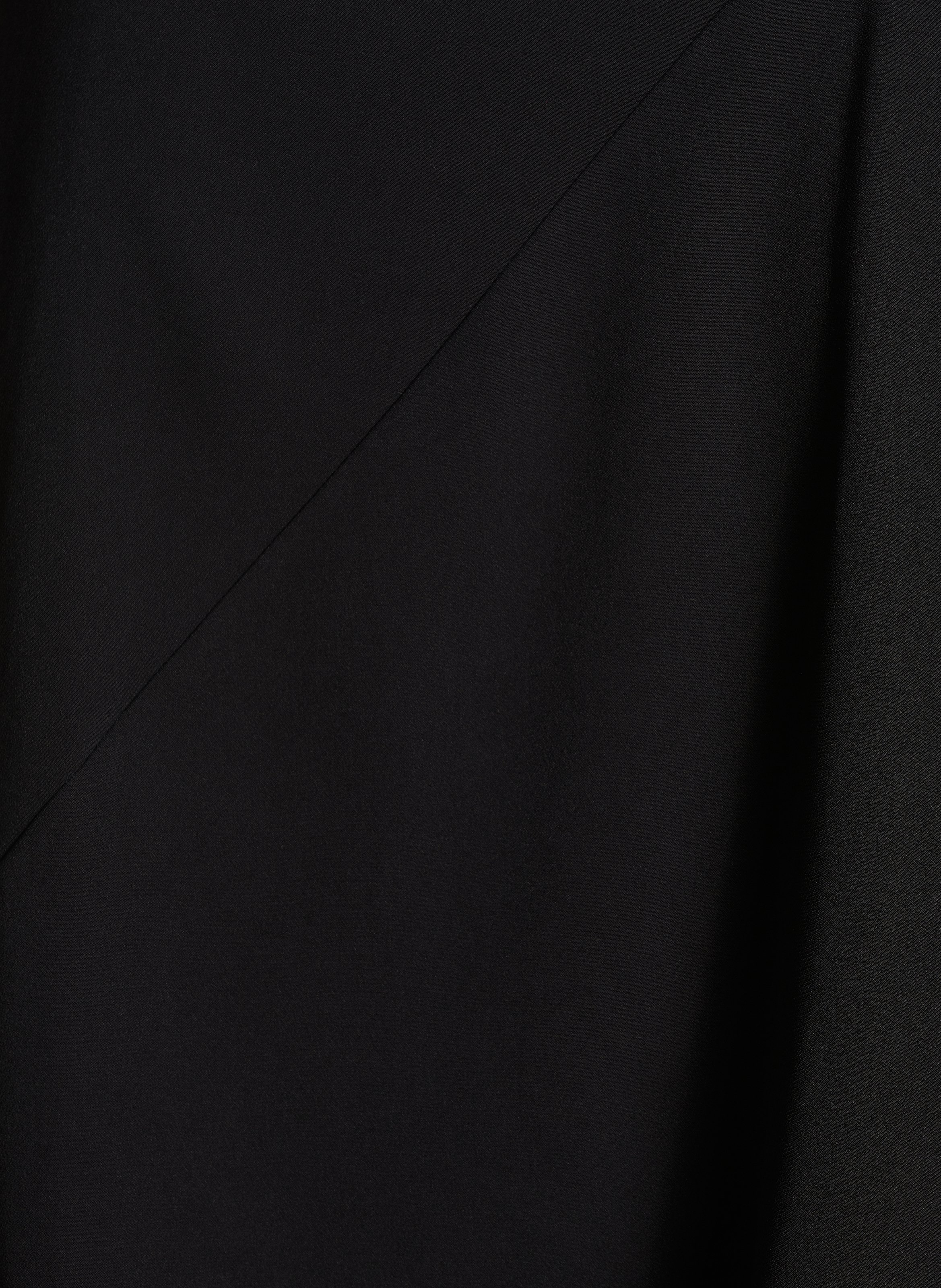 Asymmetric midi skirt LA FEE MARABOUTEE Black