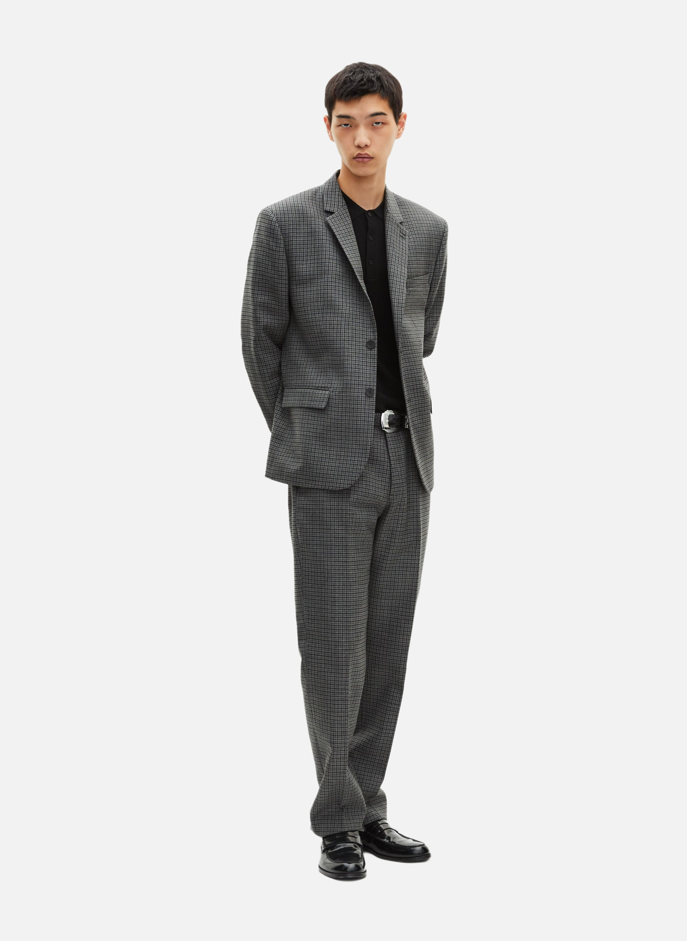 Houndstooth suit jacket THE KOOPLES Grey