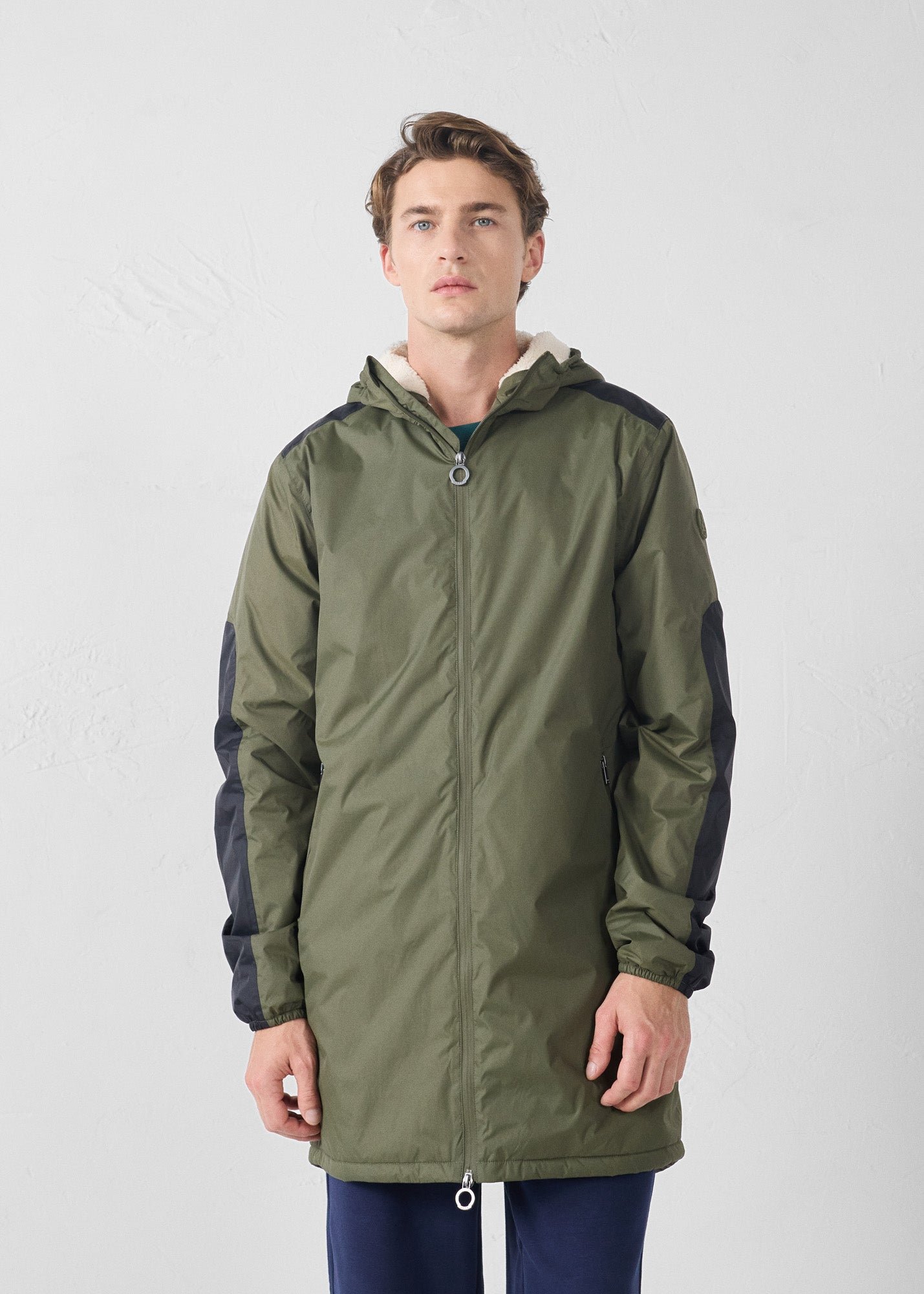 Long Sherpa Hallin Raincoat JOTT Green