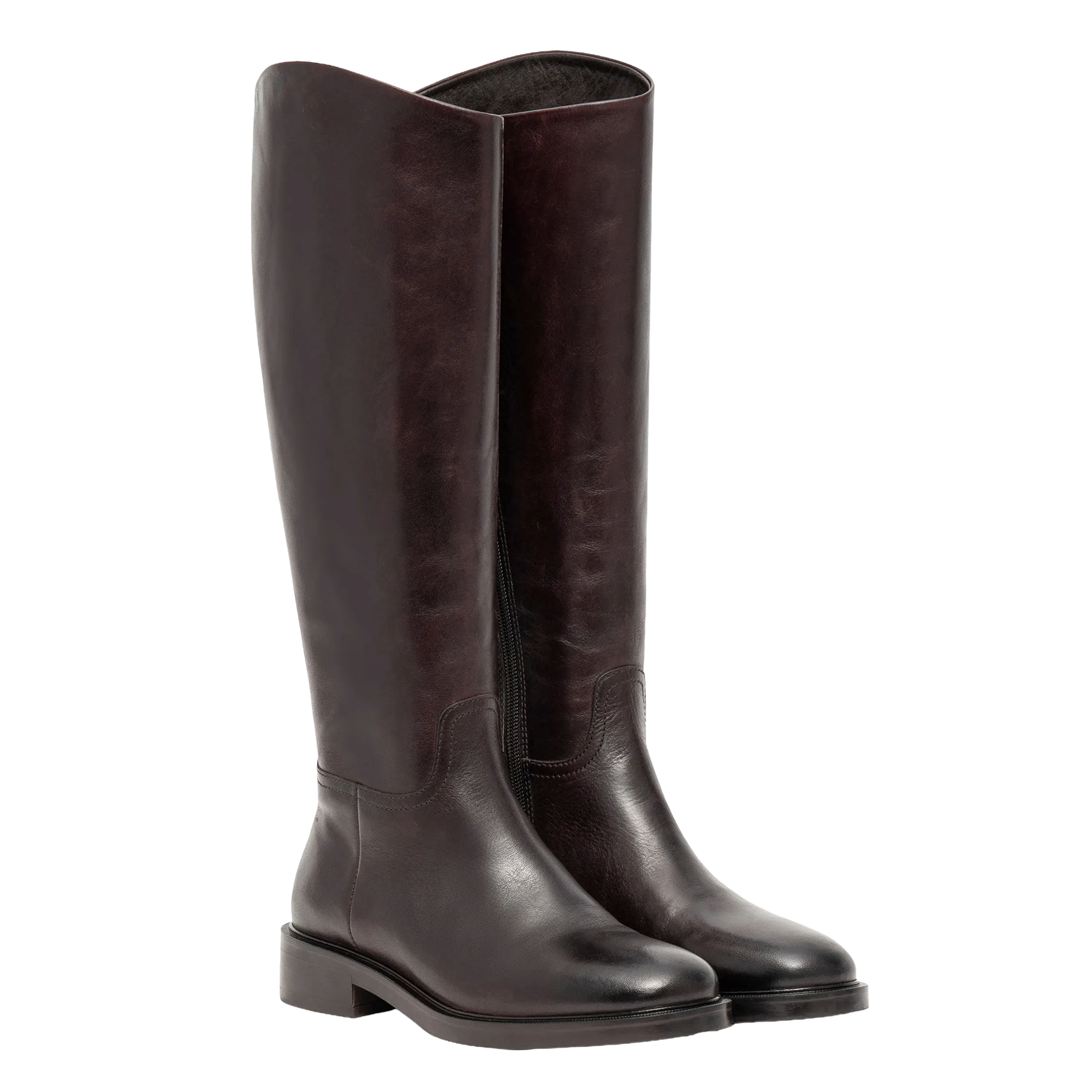 Ary leather boots BOCAGE Brown