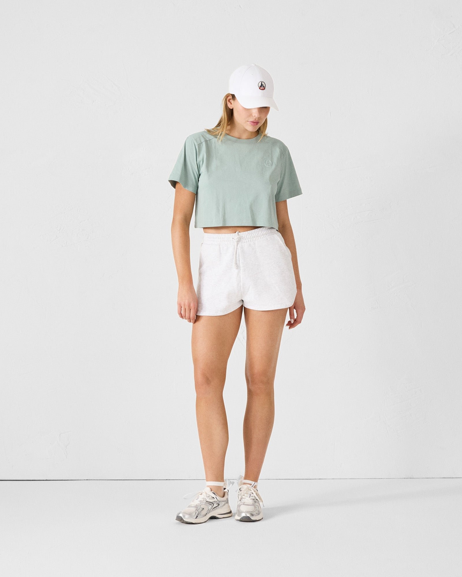 Round neck cotton T-shirt Mazu JOTT Green