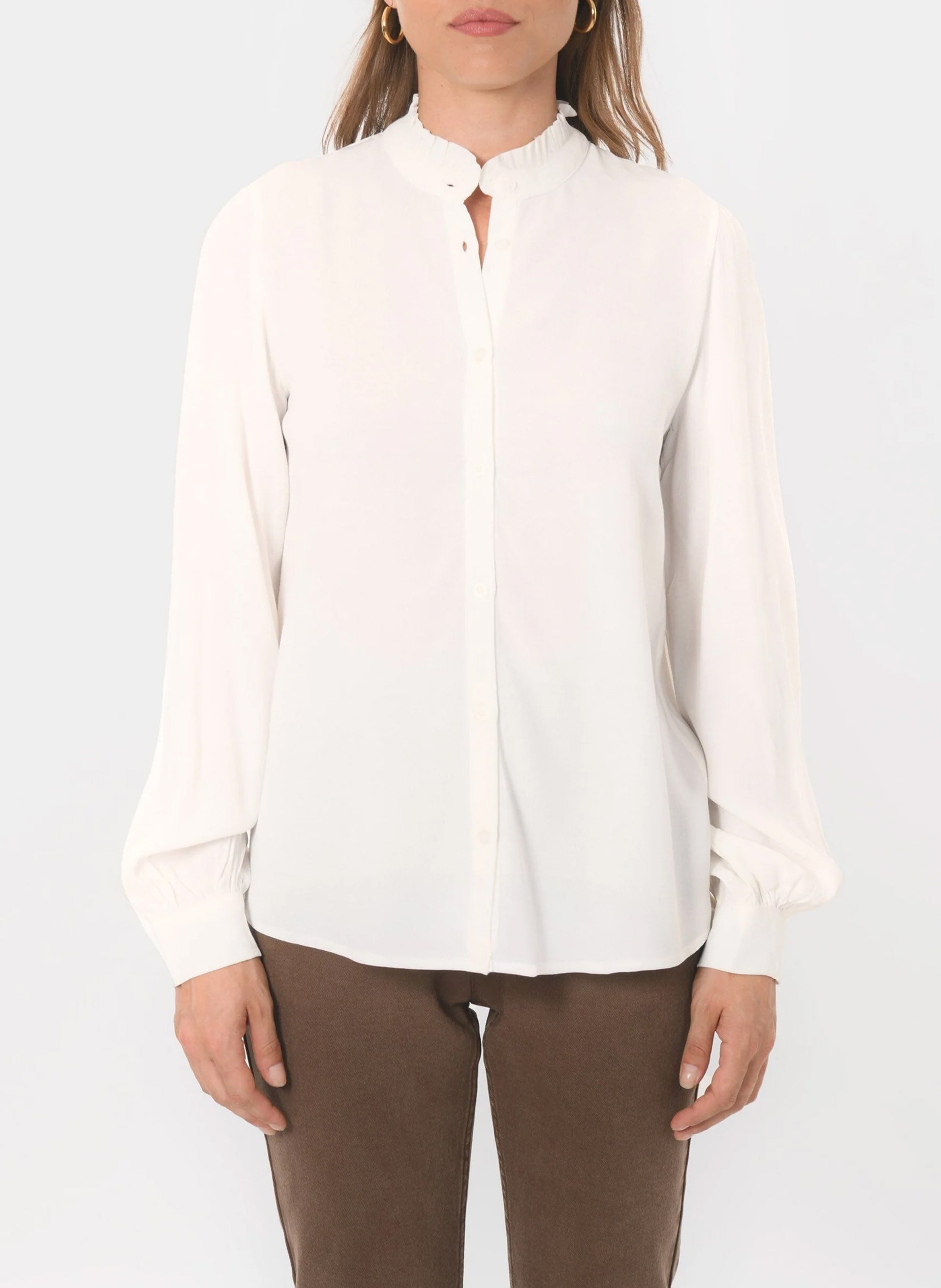 Blouse met strikkraag KOOKAI