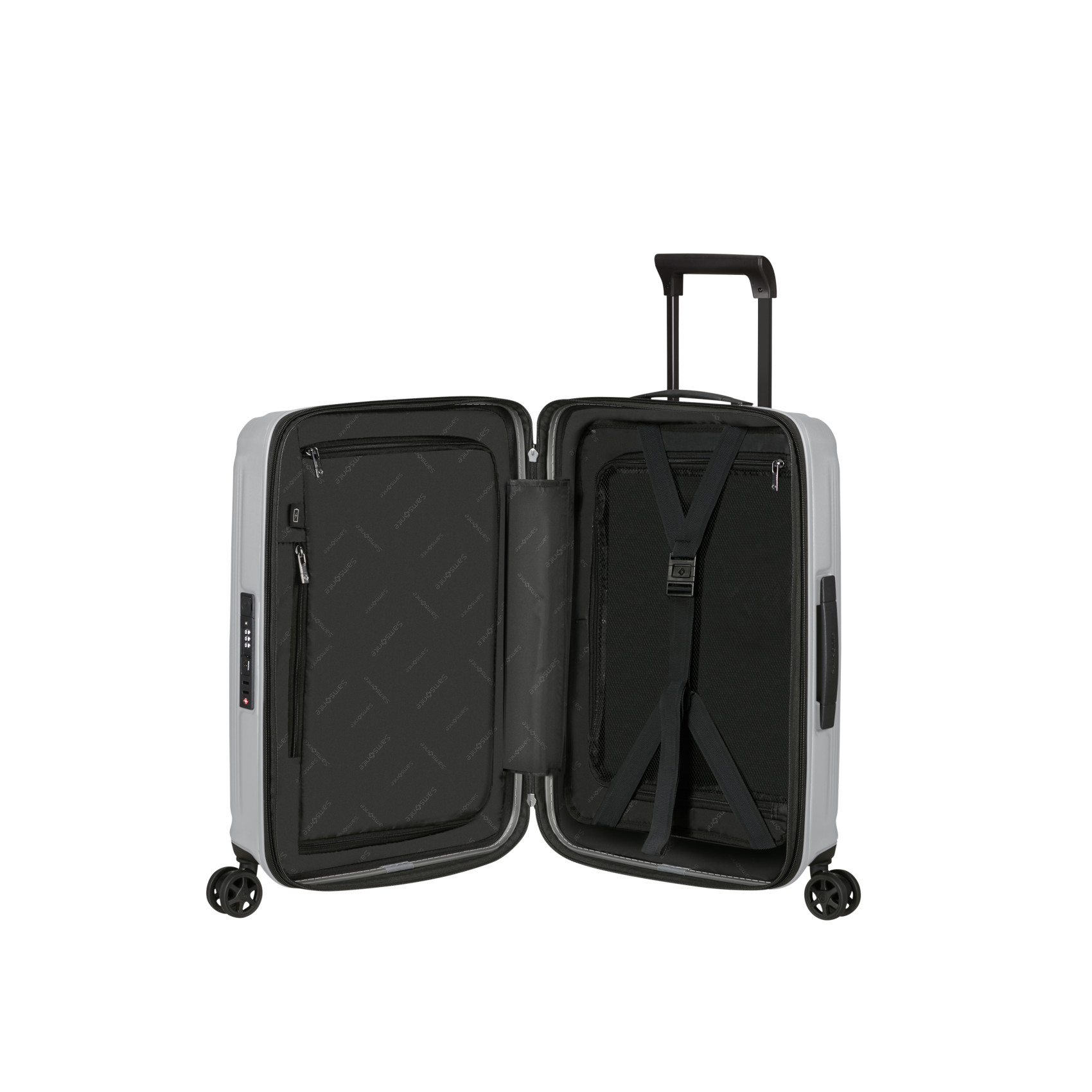 Nuon 4-wheel suitcase size S SAMSONITE Grey