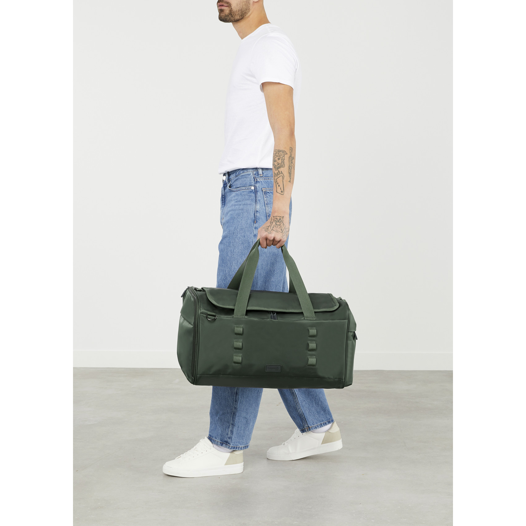 City feather 72h travel bag LIPAULT Green