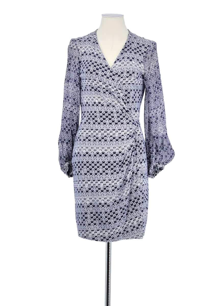 Dress DIANE VON FURSTENBERG - Seconde Main Blue